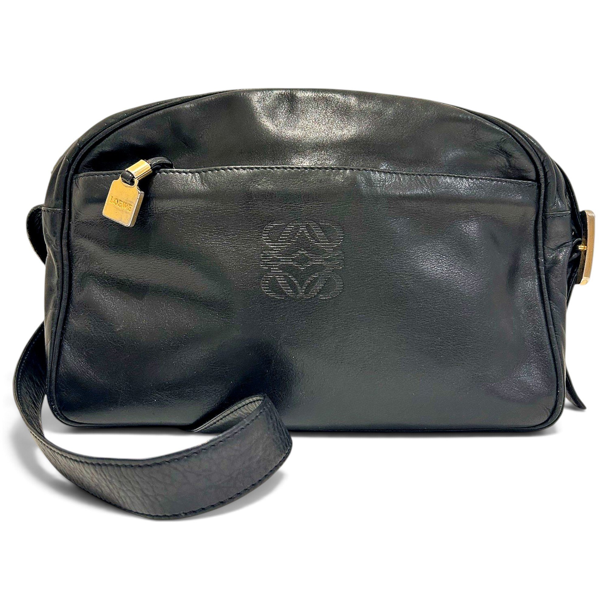Leather crossbody bag