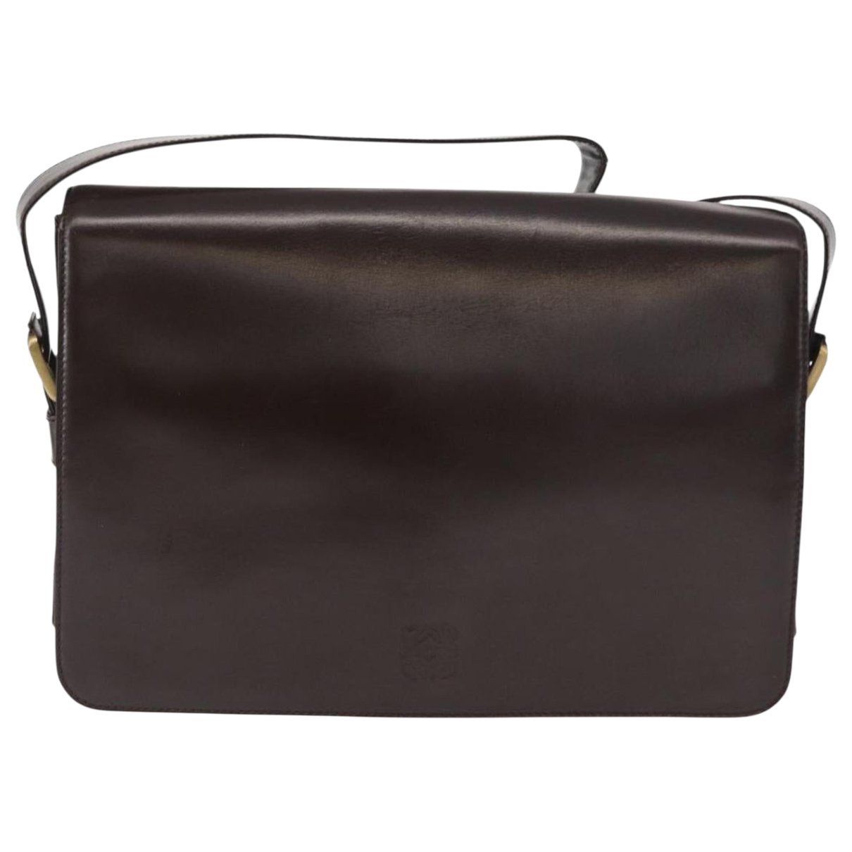 Anagram leather handbag