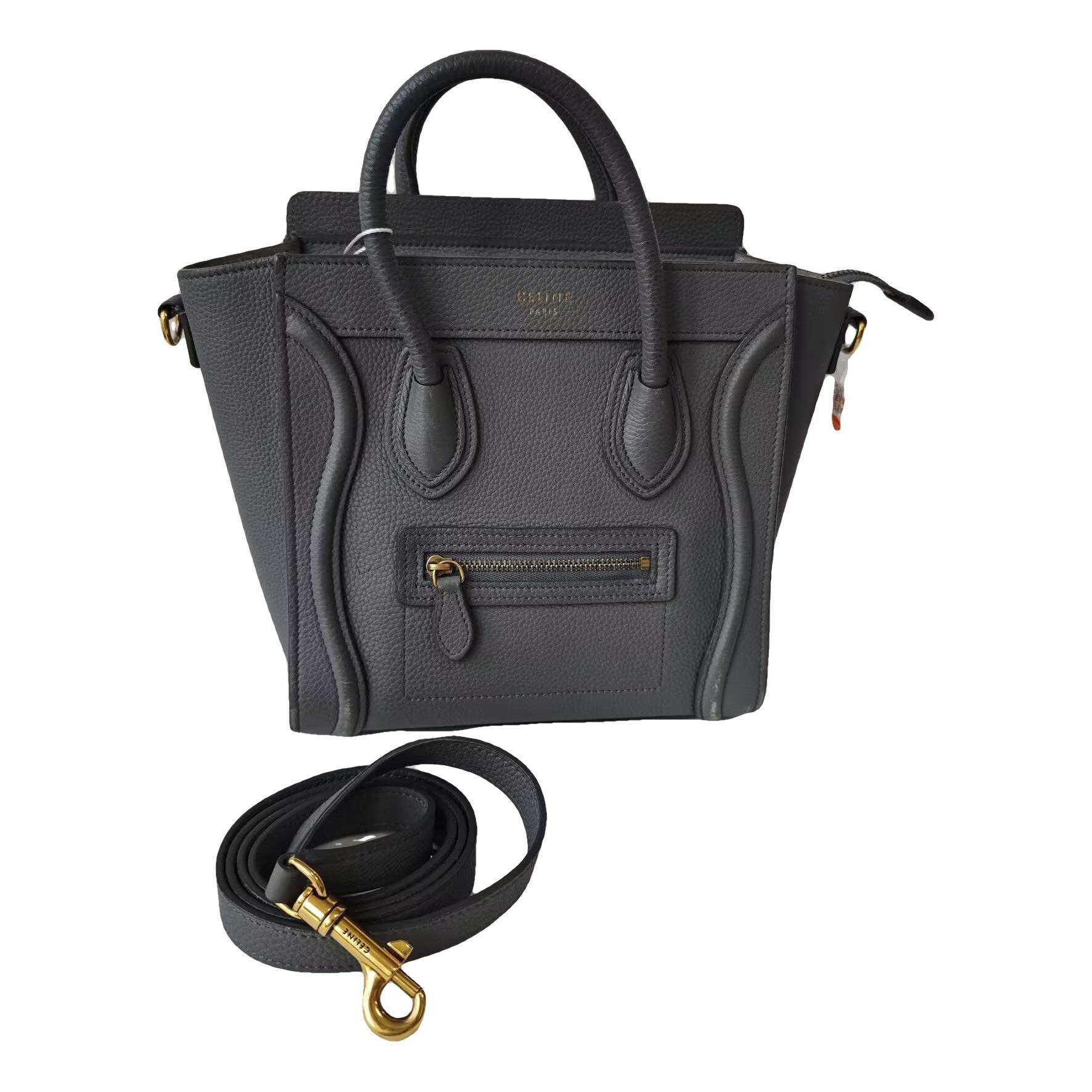 Nano Luggage leather handbag