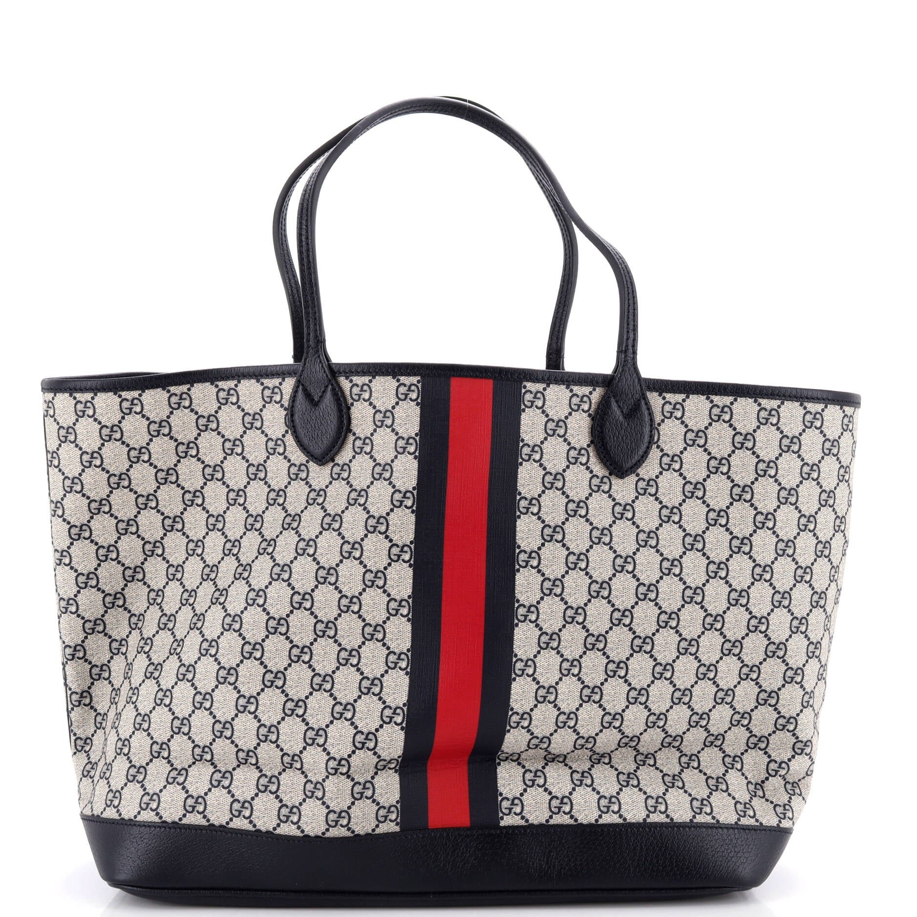 Ophidia Open Shopping Tote GG Coated Canvas Large