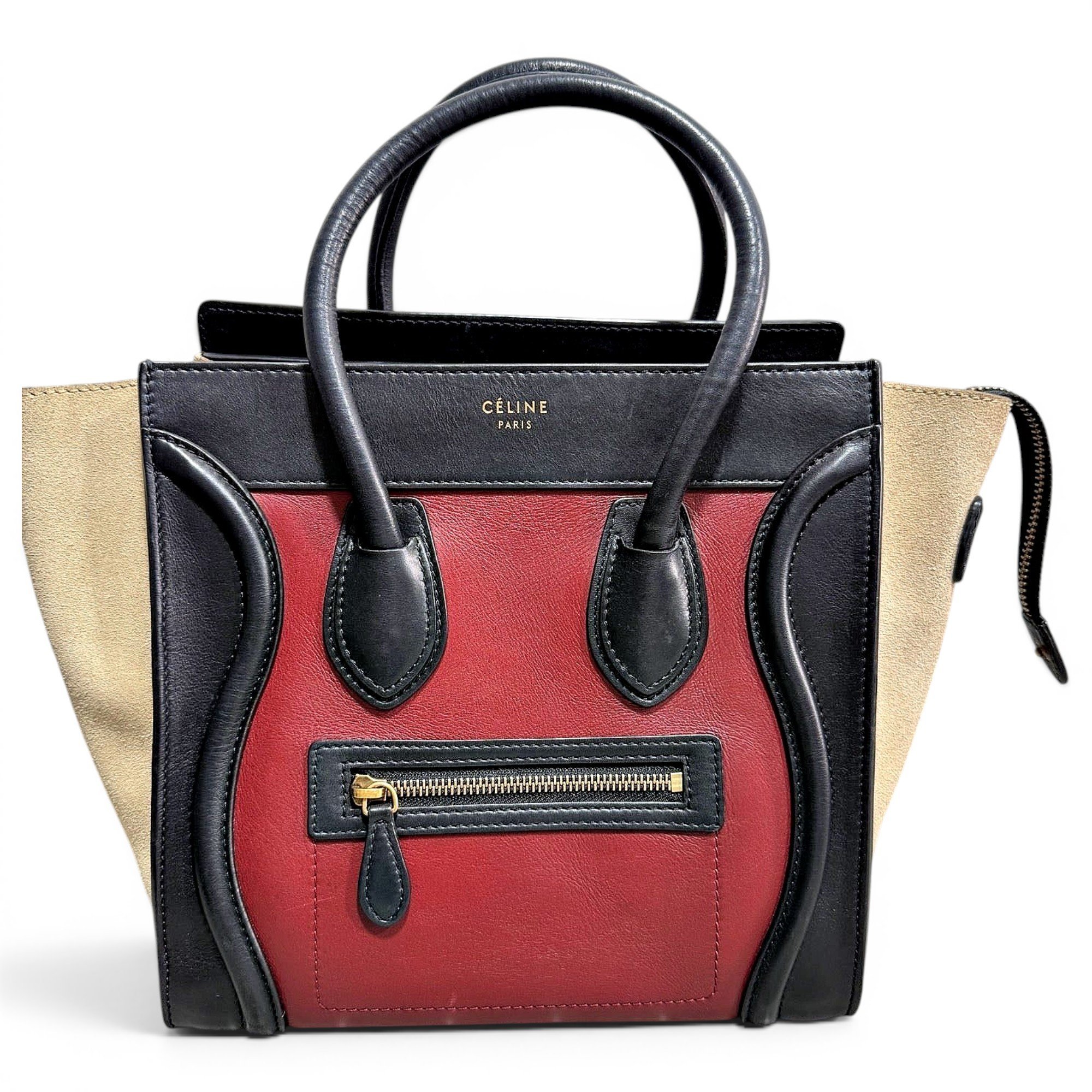 Leather tote