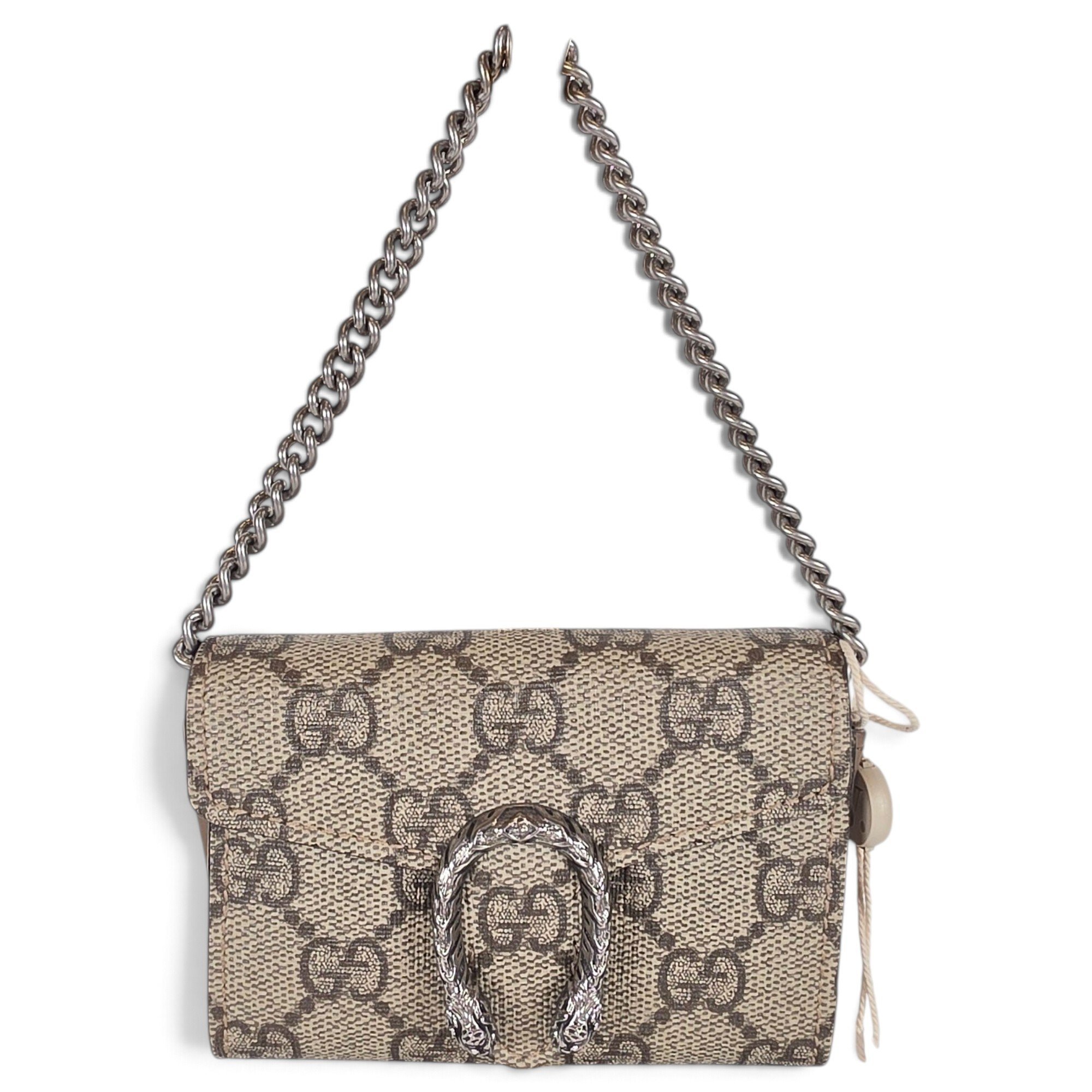Dionysus Super Mini leather crossbody bag