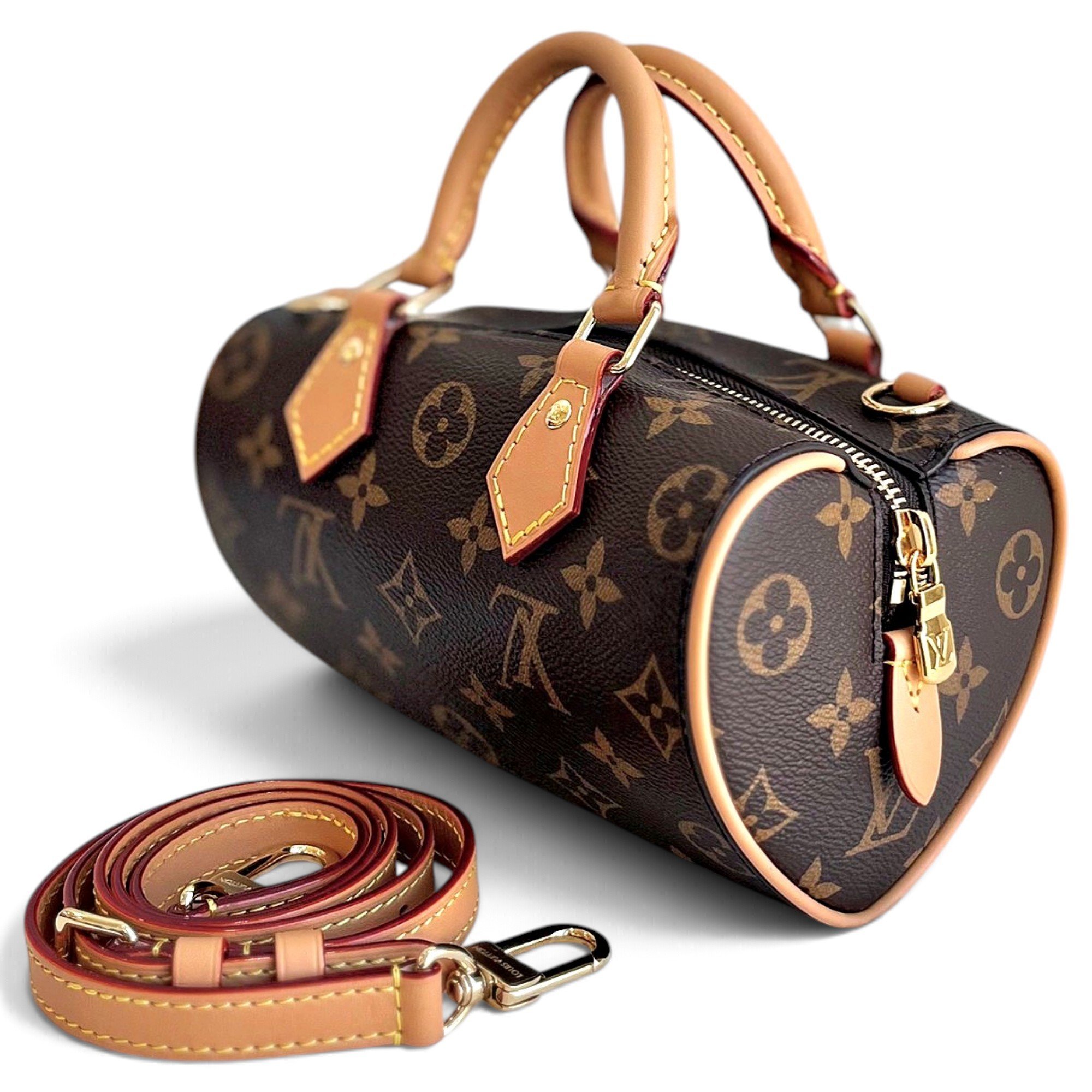 Speedy leather crossbody bag