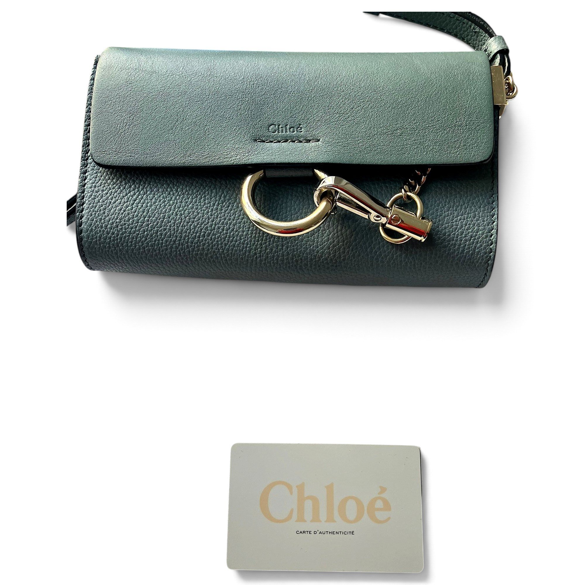 Faye leather handbag