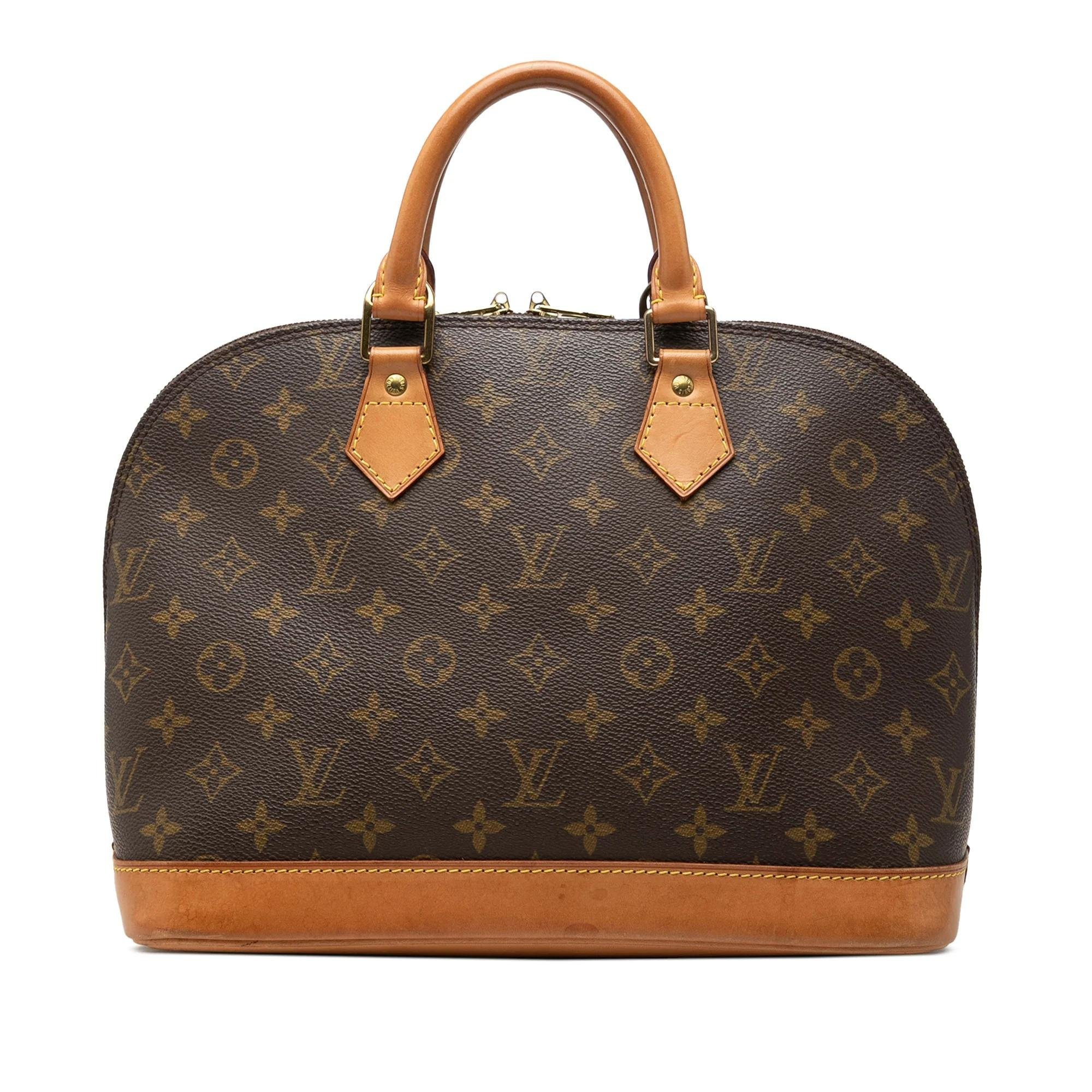 Alma leather handbag