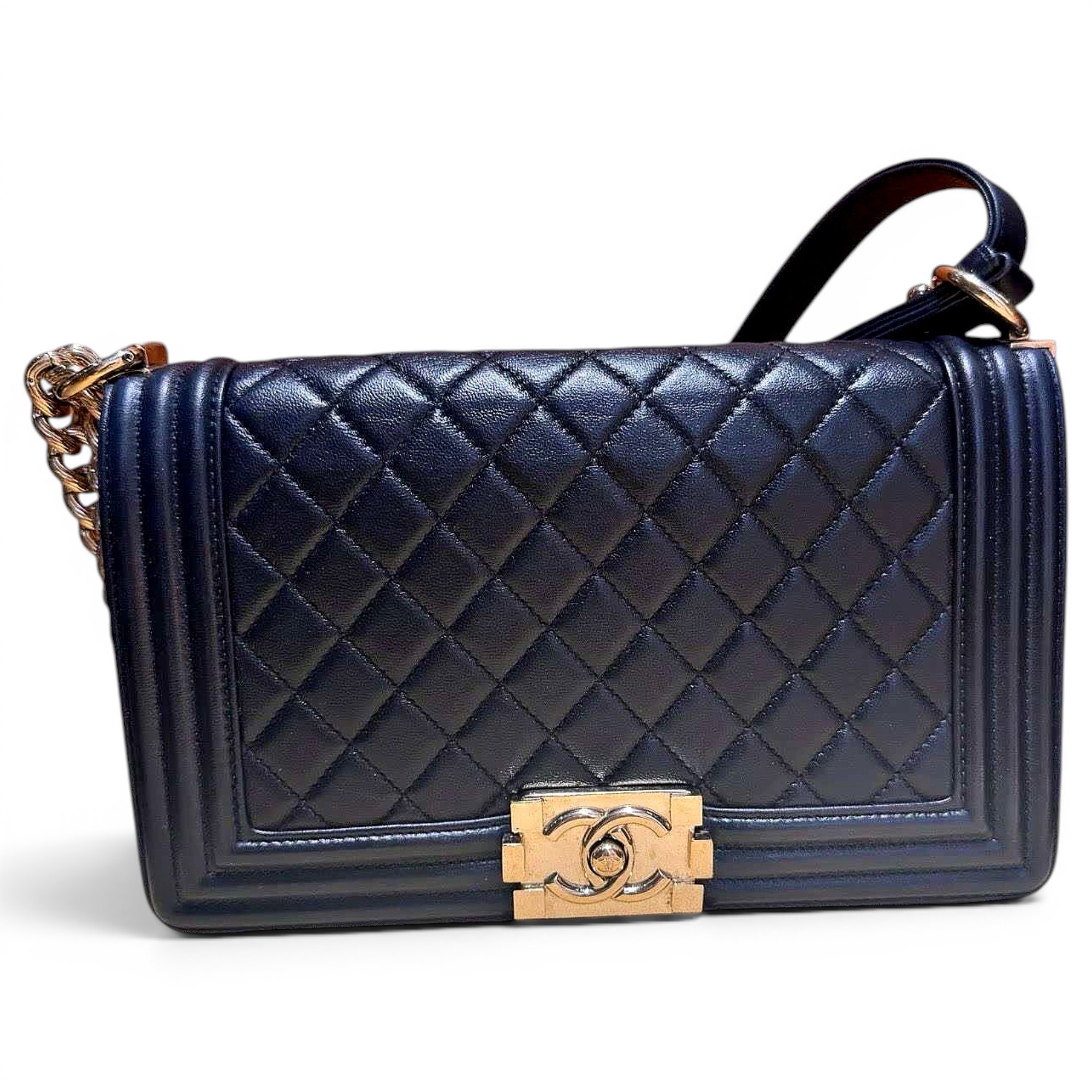 Boy leather handbag