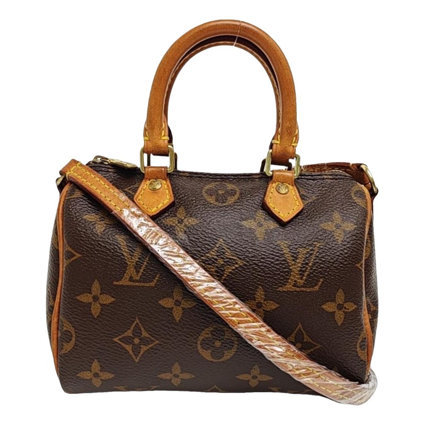 Nano Speedy / Mini HL leather handbag