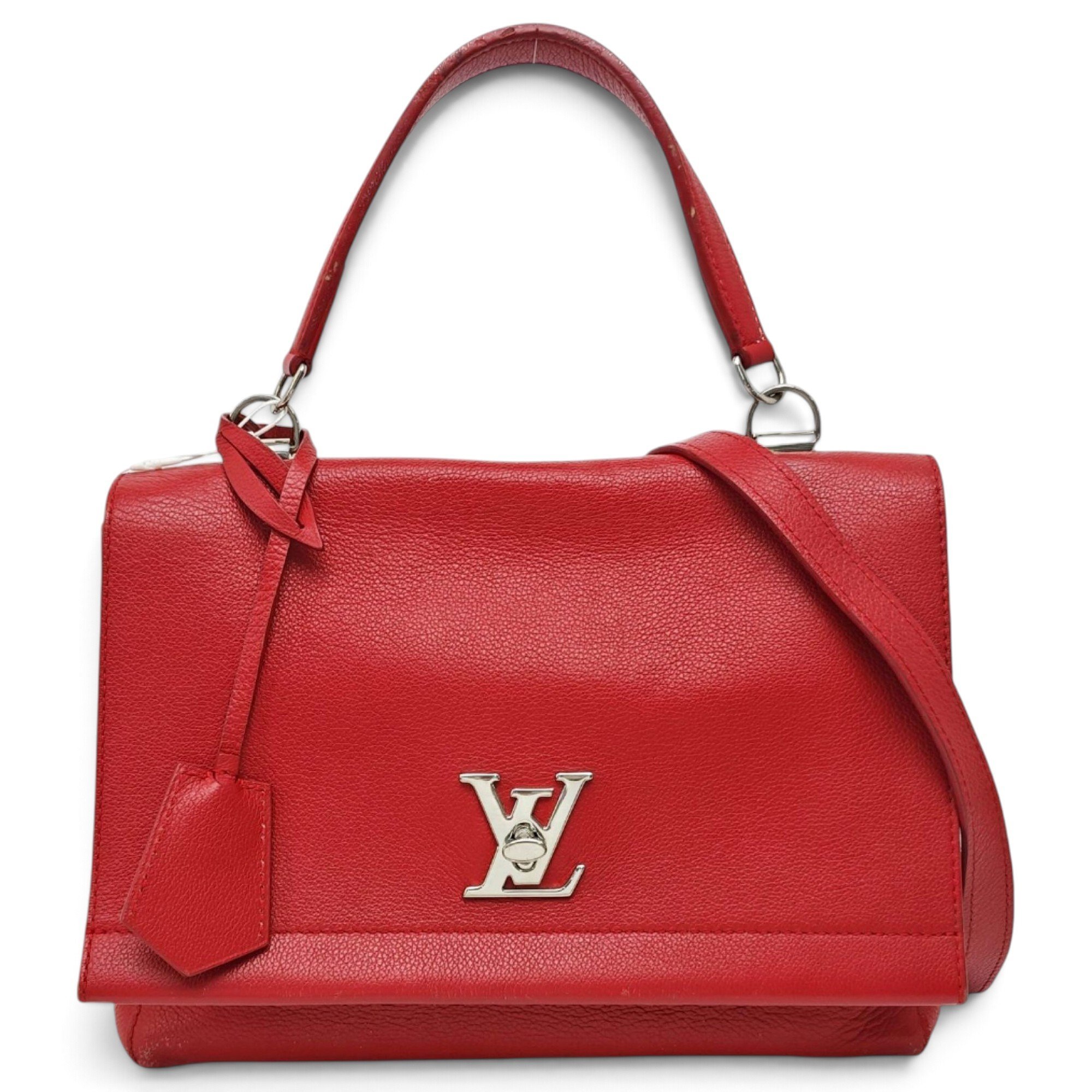 Lockme leather handbag