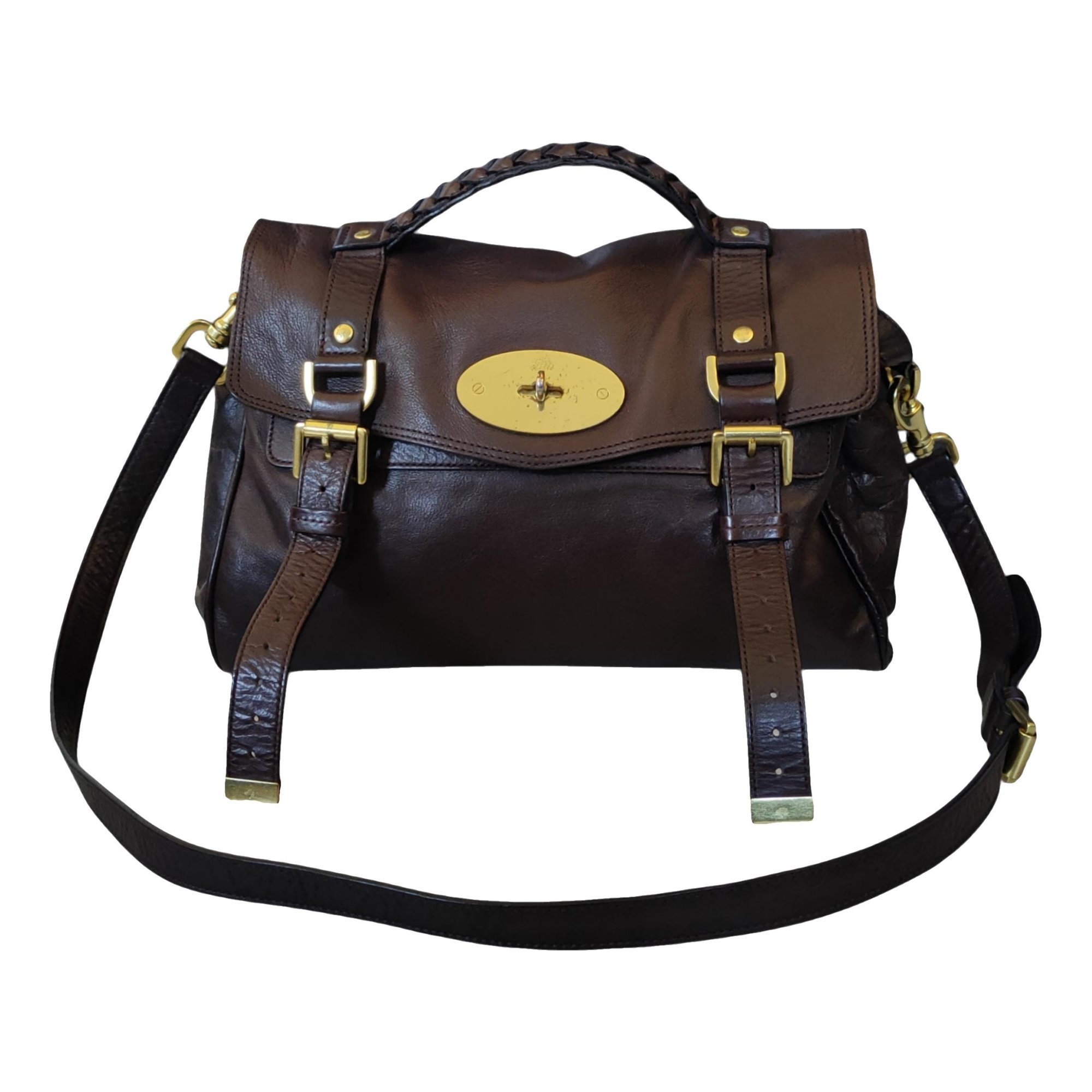 Alexa leather handbag