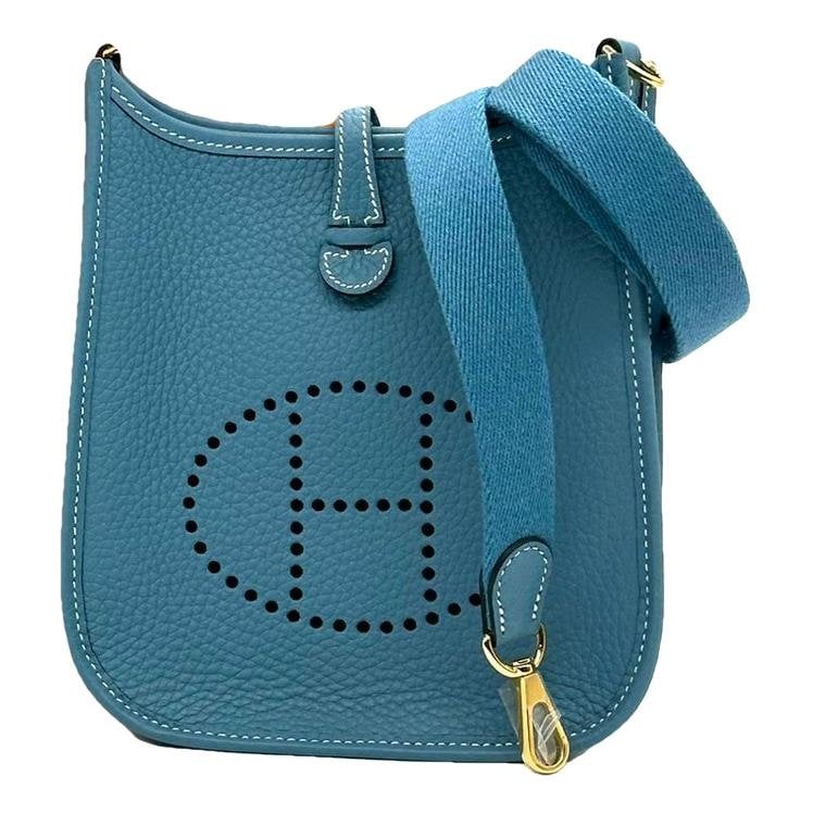 Hermes Evelyne Handbag Clemence Leather 1082
