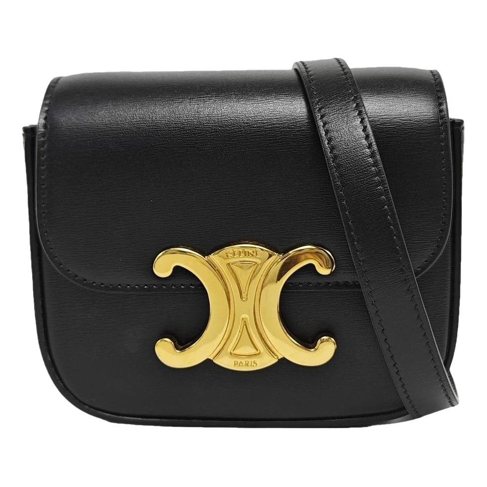 Triomphe leather handbag