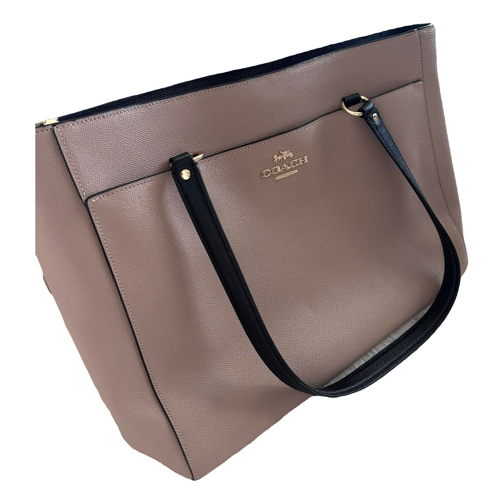 CITY ZIP TOTE leather handbag