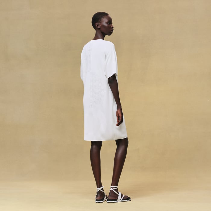 Blanc Cassé "Chaine d'Ancre" Tunic Dress