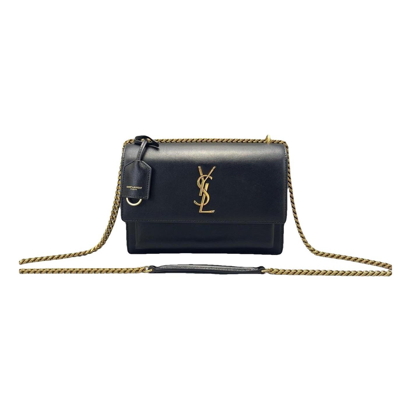 Sunset leather handbag