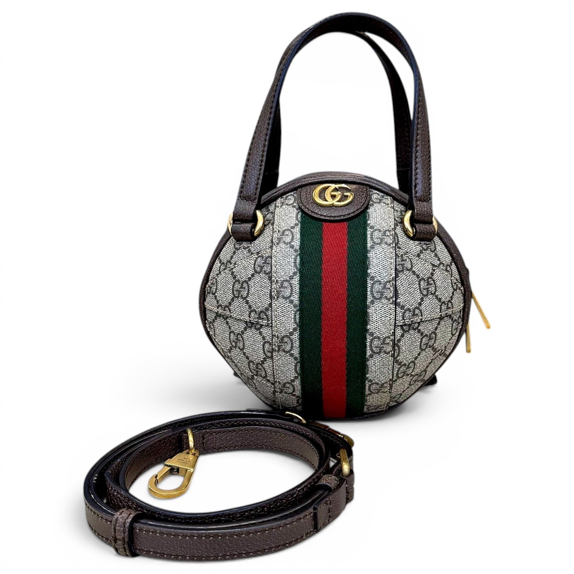 Ophidia leather crossbody bag