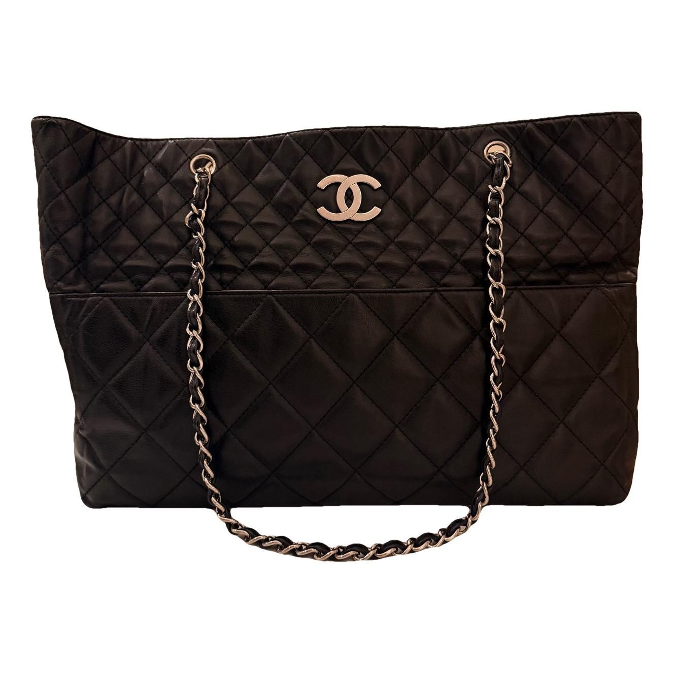 Leather tote