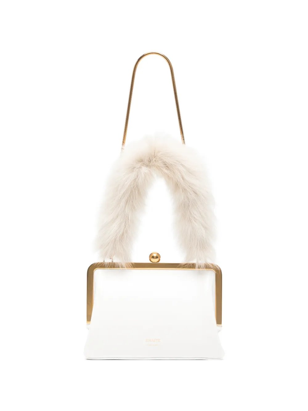  KHAITE Lilith faux-fur handle handbag