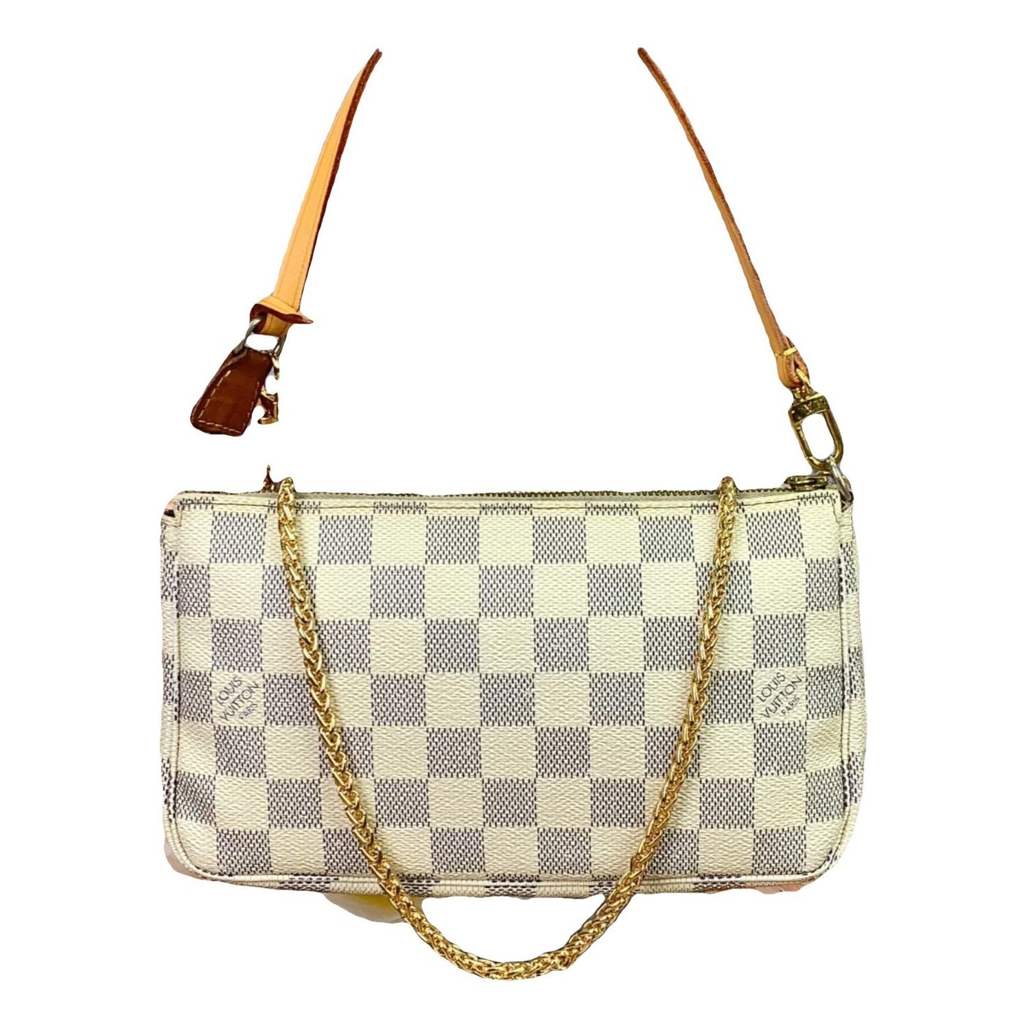 Pochette Accessoire leather handbag