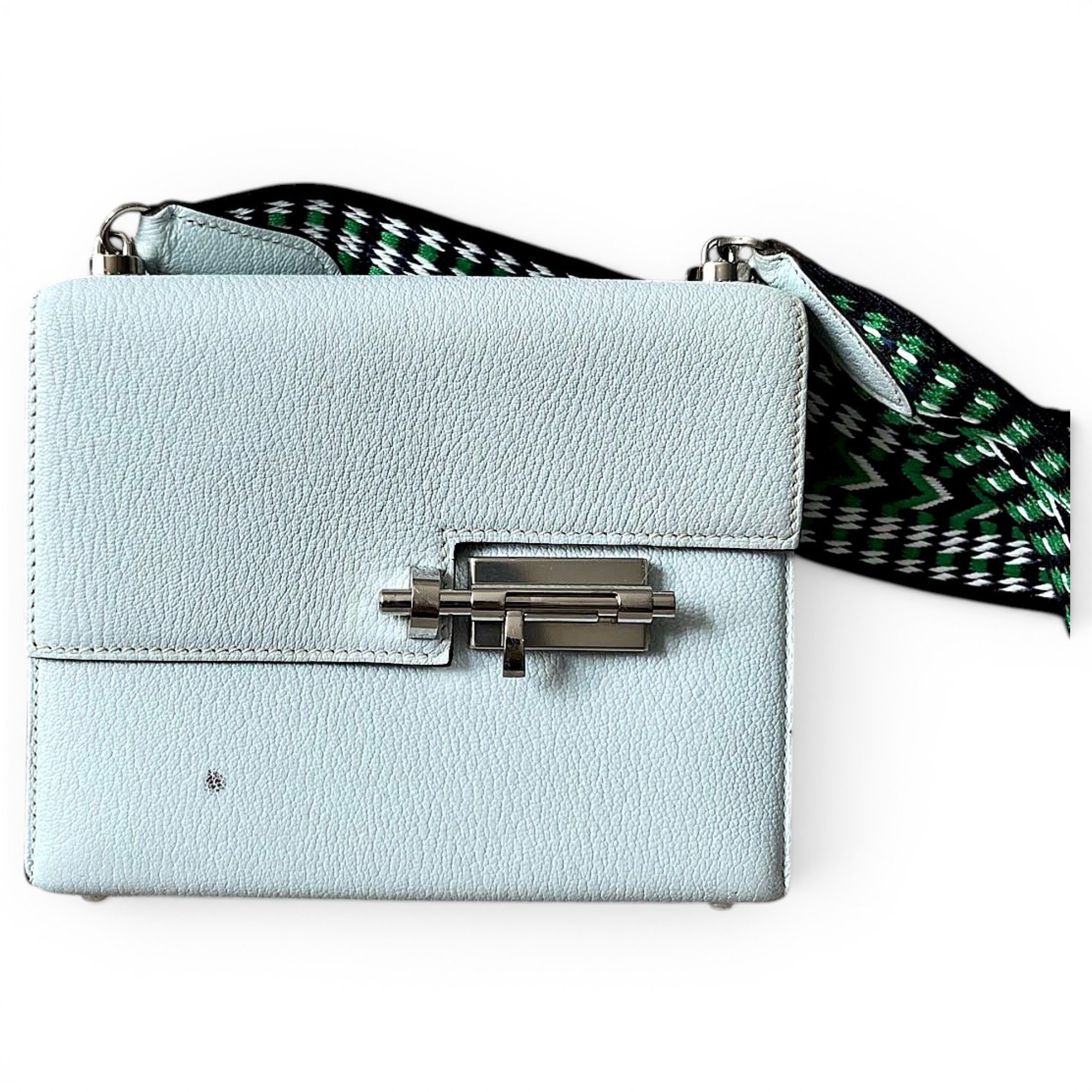 Verrou leather handbag