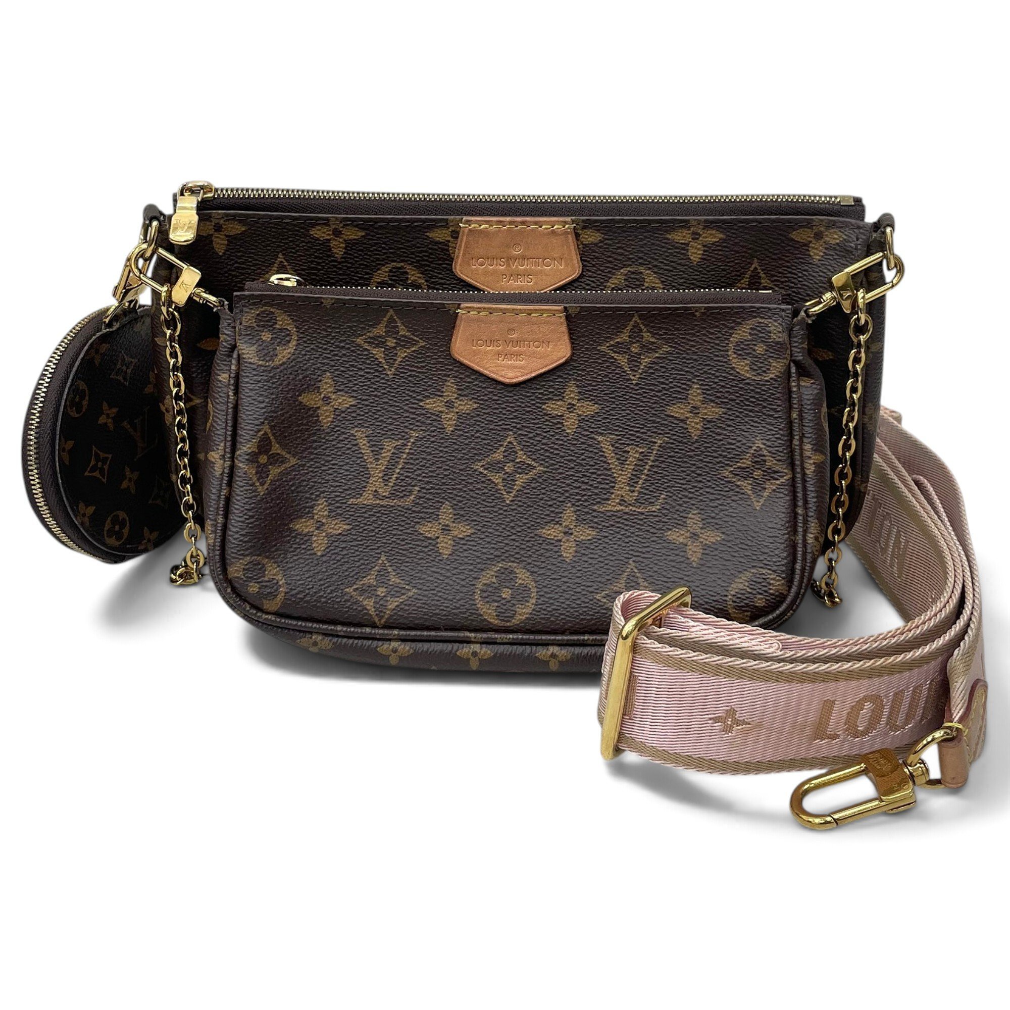 Multi Pochette Accessoires leather handbag