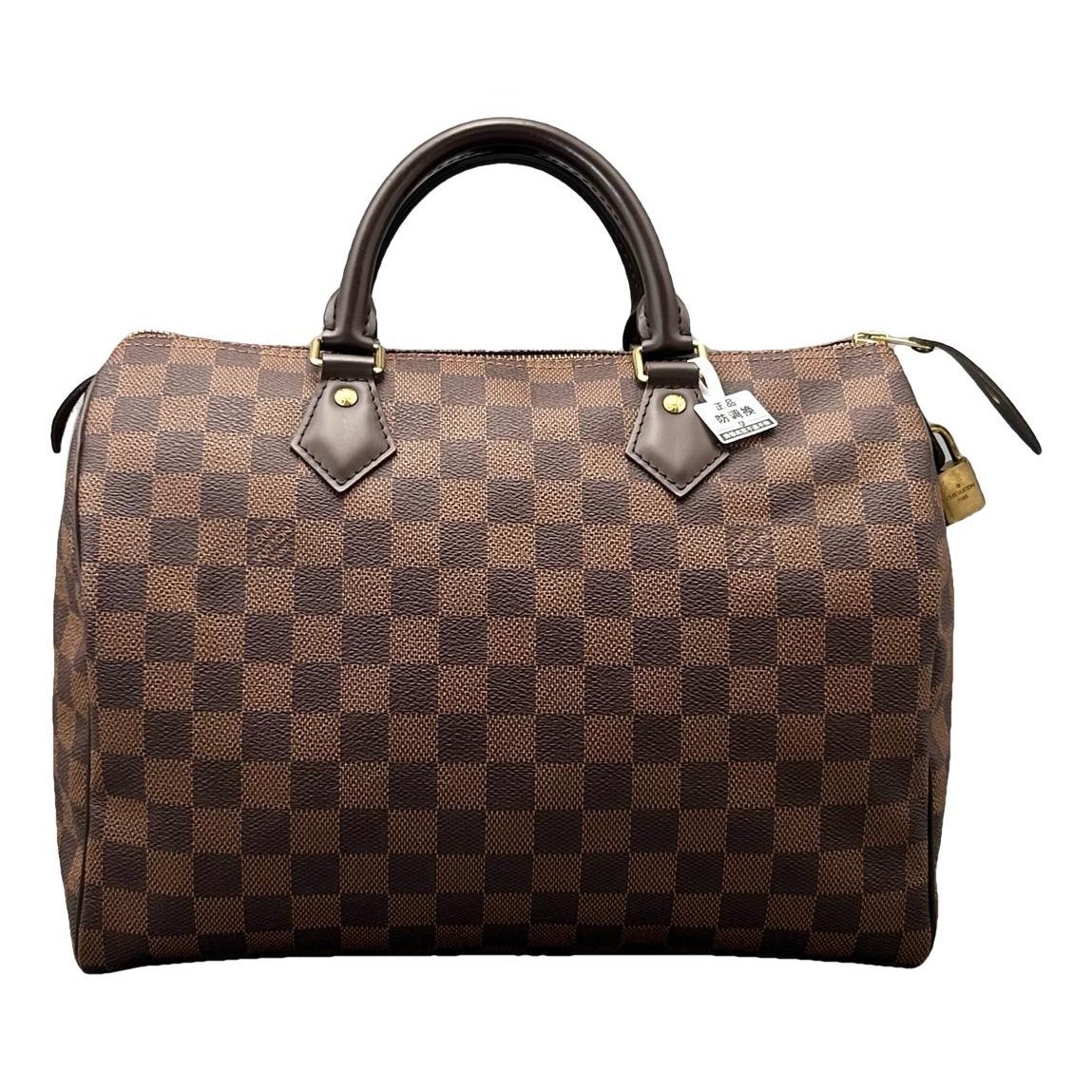 Speedy leather handbag
