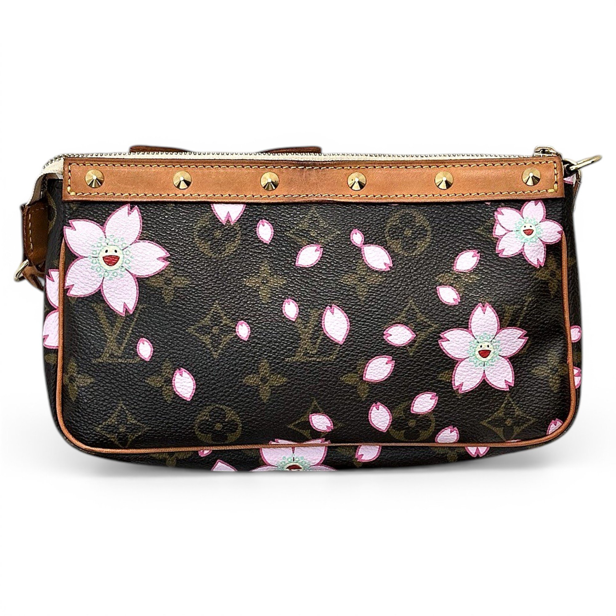 Pochette Accessoire leather handbag