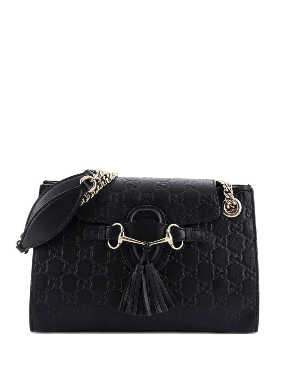 Emily Chain Flap Guccissima Leather Small shoulder bag