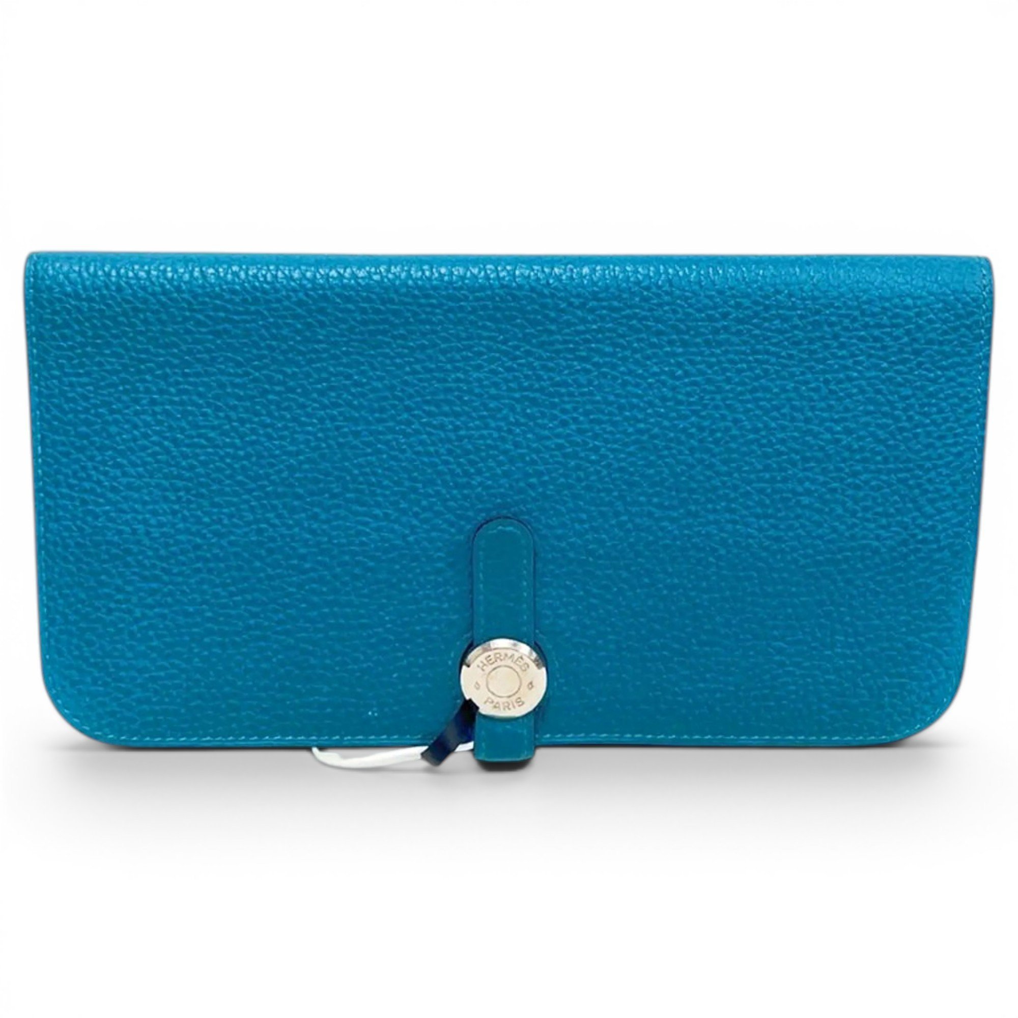 Dogon leather clutch bag