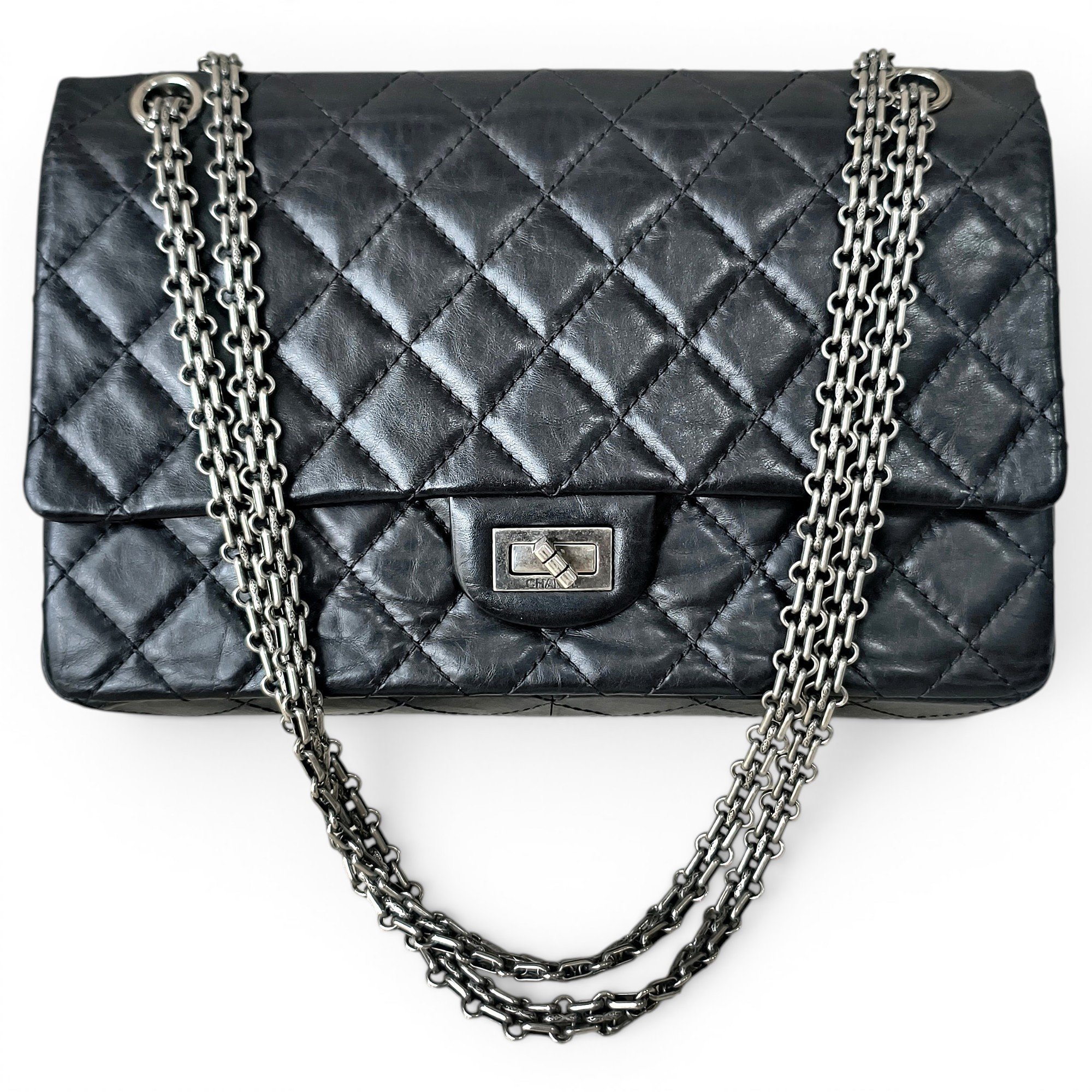 2.55 leather handbag