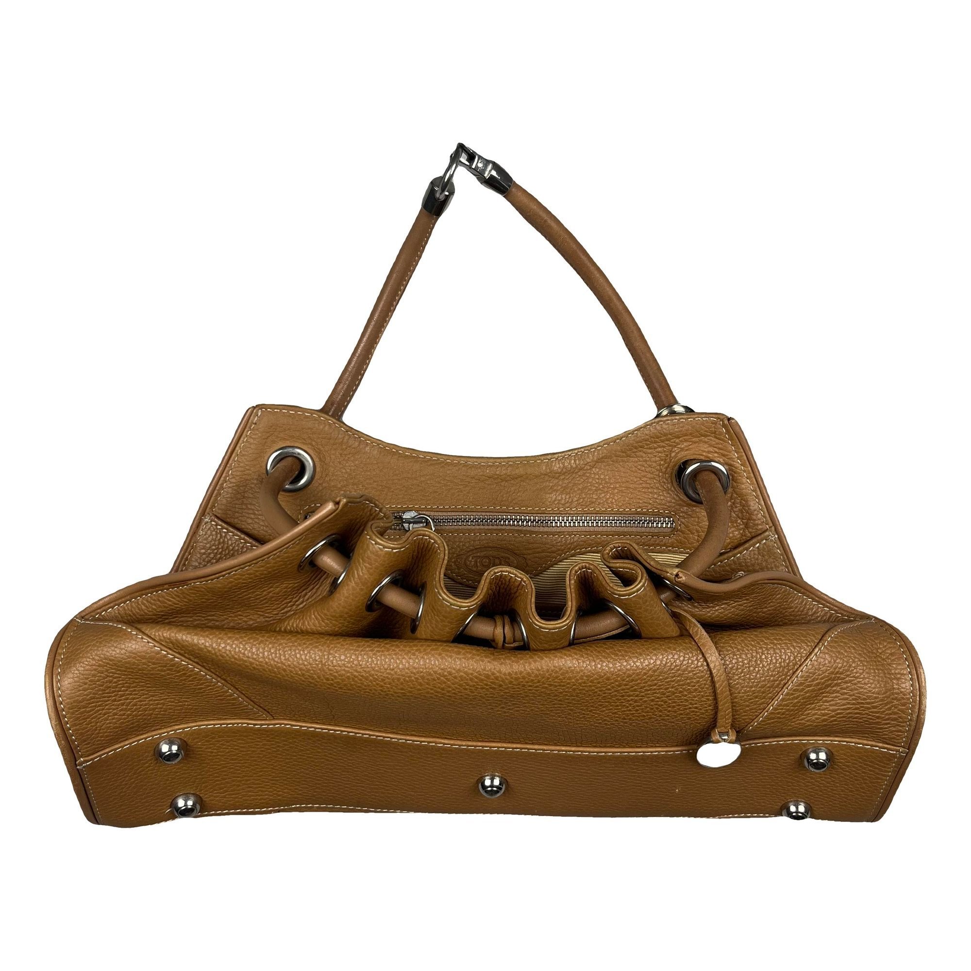 Leather crossbody bag