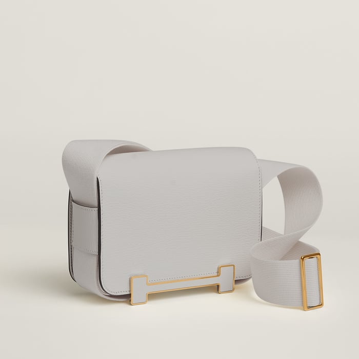 Gris Perle Hermès Geta Bag