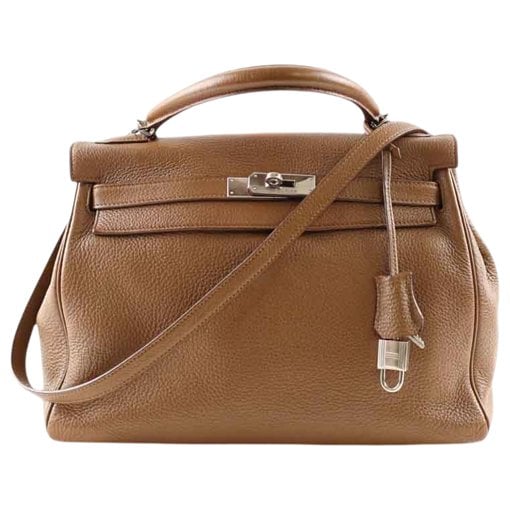 Hermes Kelly 32 Handbag Clemence Leather 2009