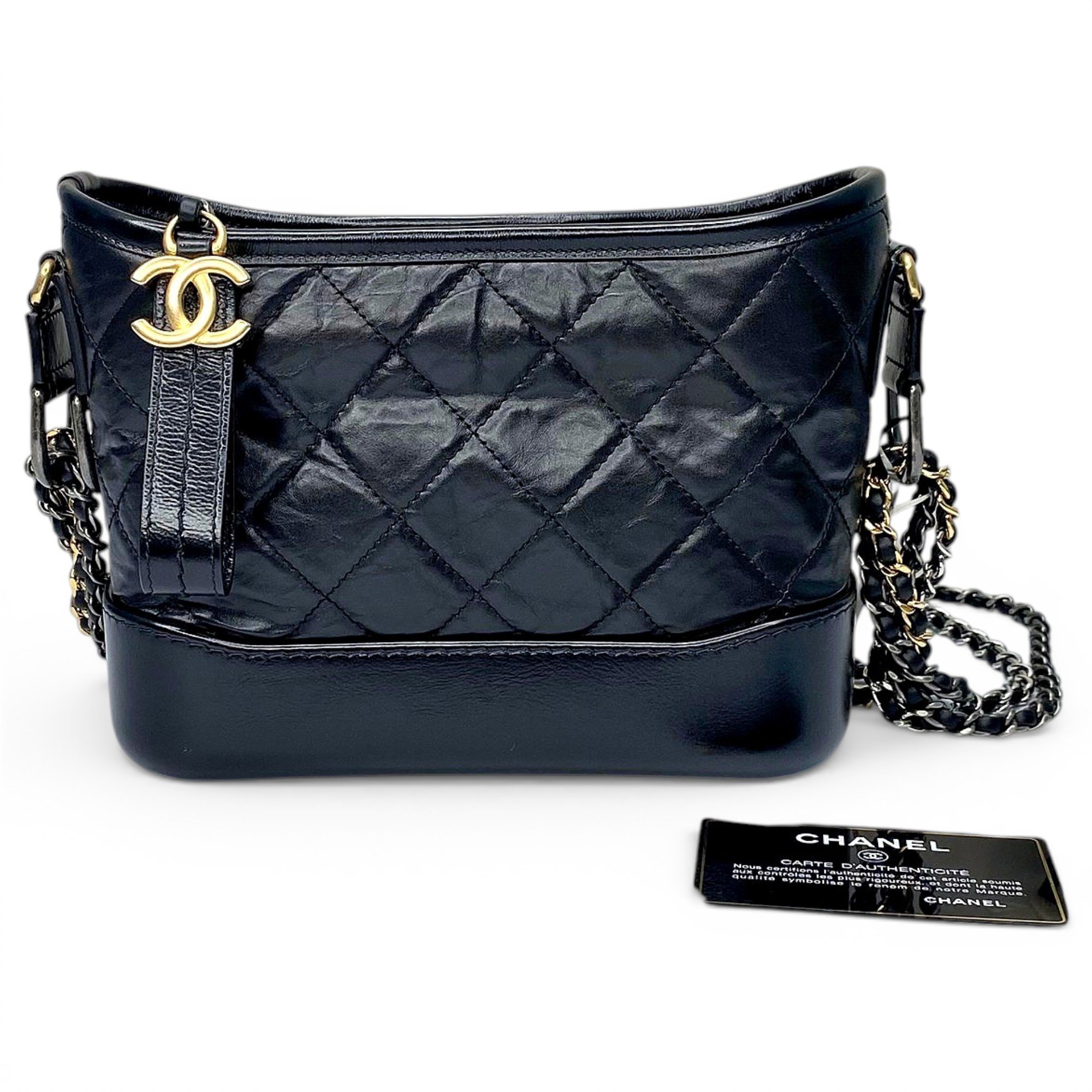 Gabrielle pony-style calfskin crossbody bag
