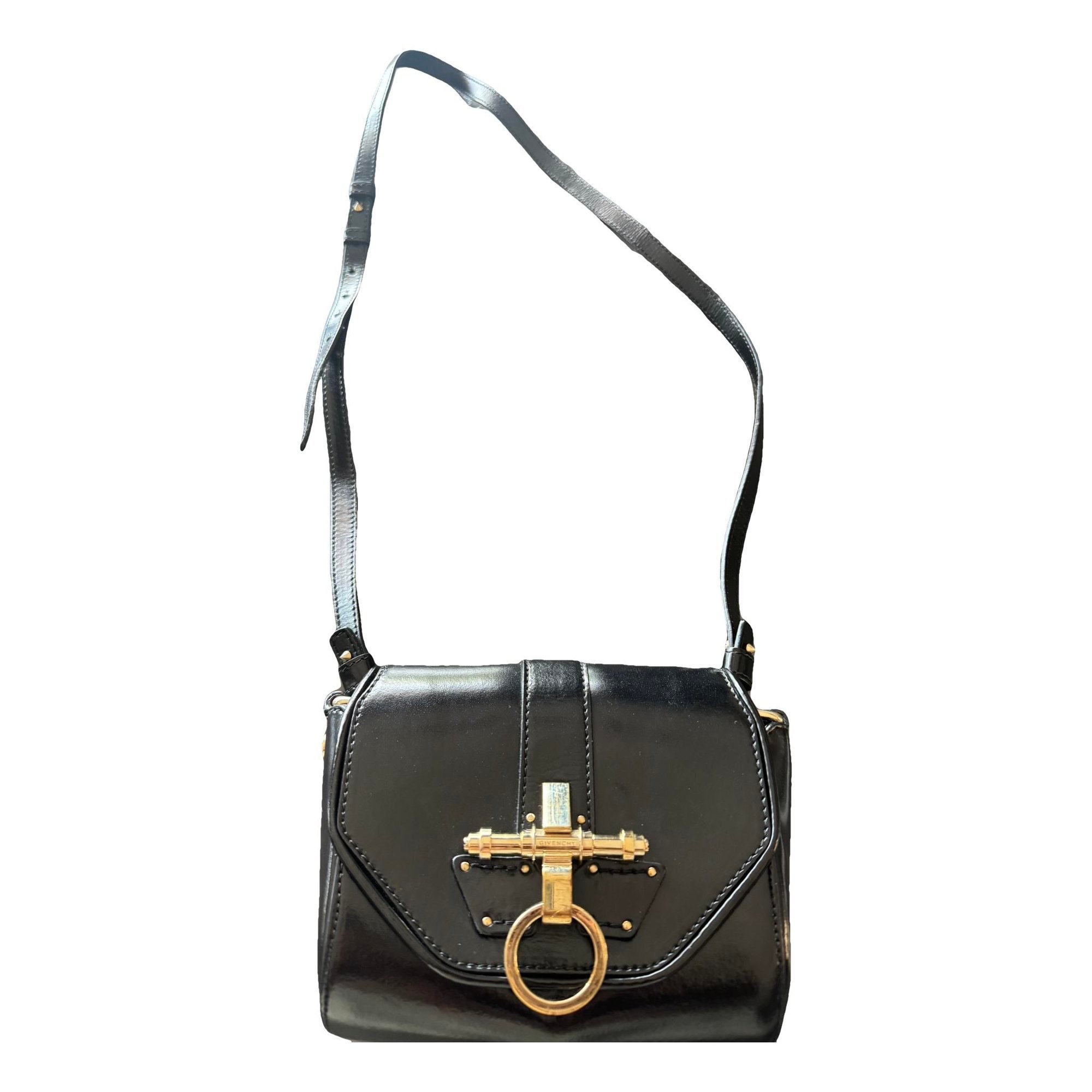 Obsedia leather crossbody bag