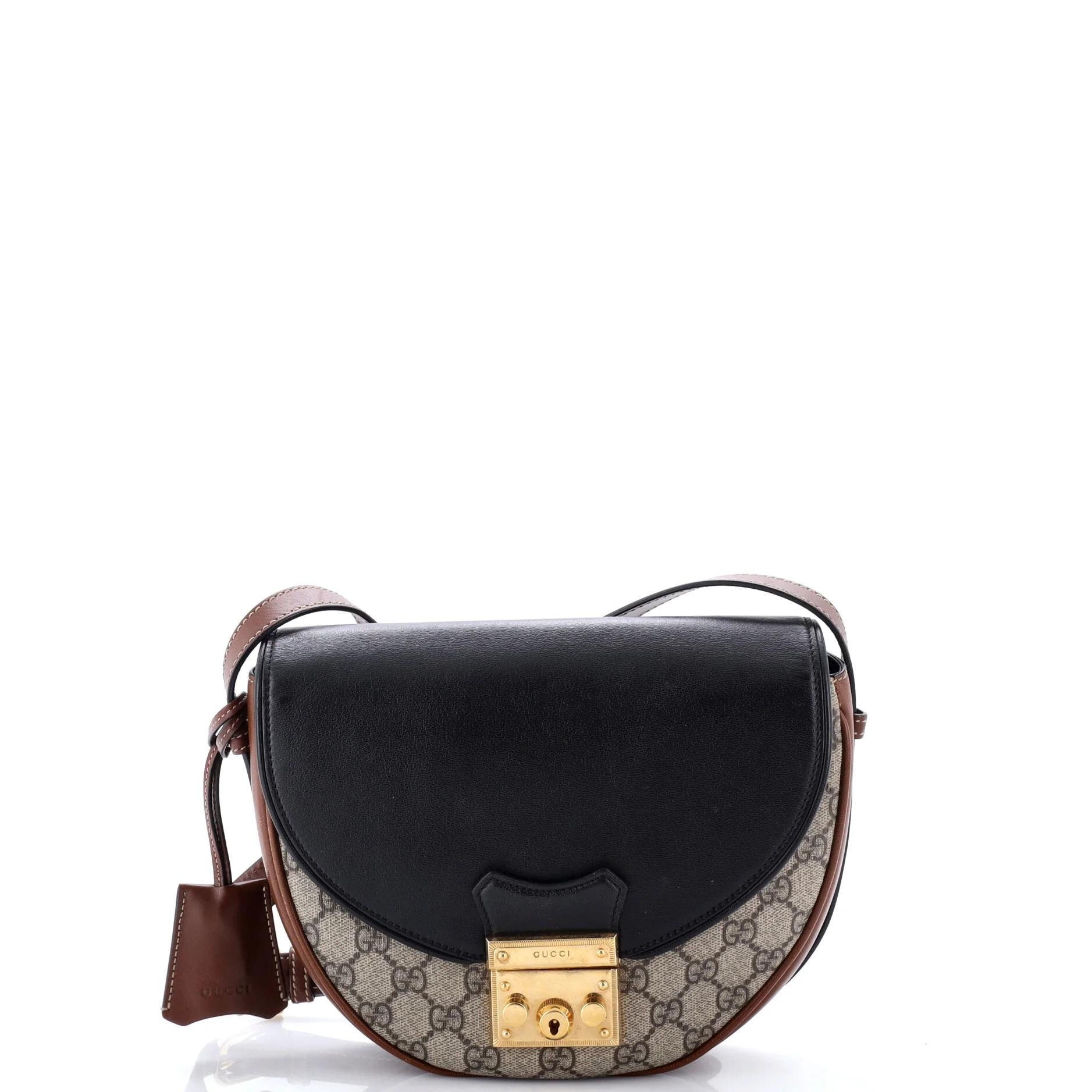 Leather crossbody bag