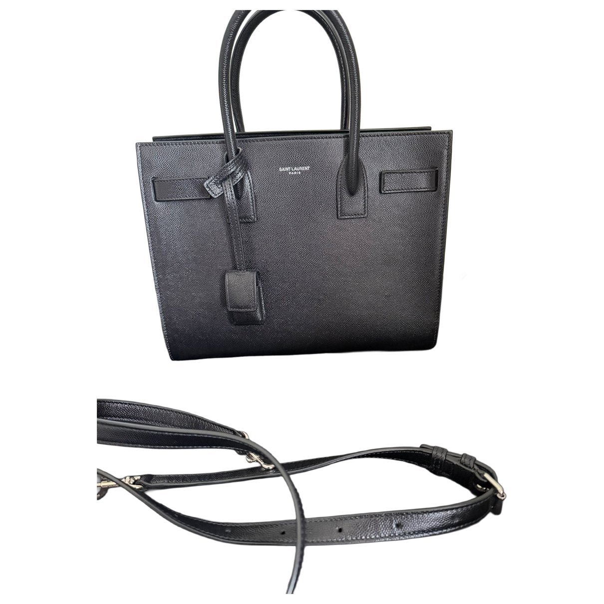 Sac de Jour leather tote