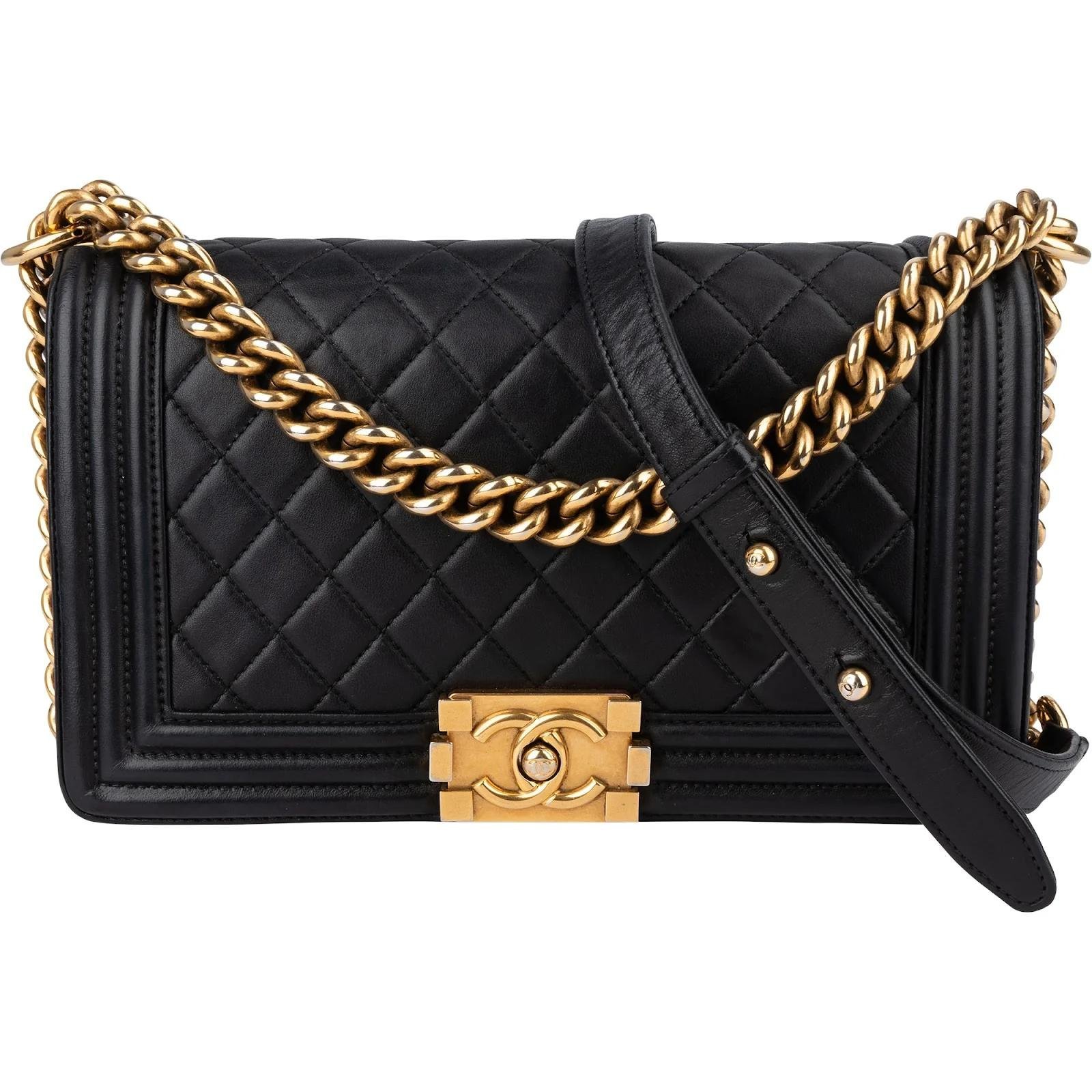 Boy leather crossbody bag