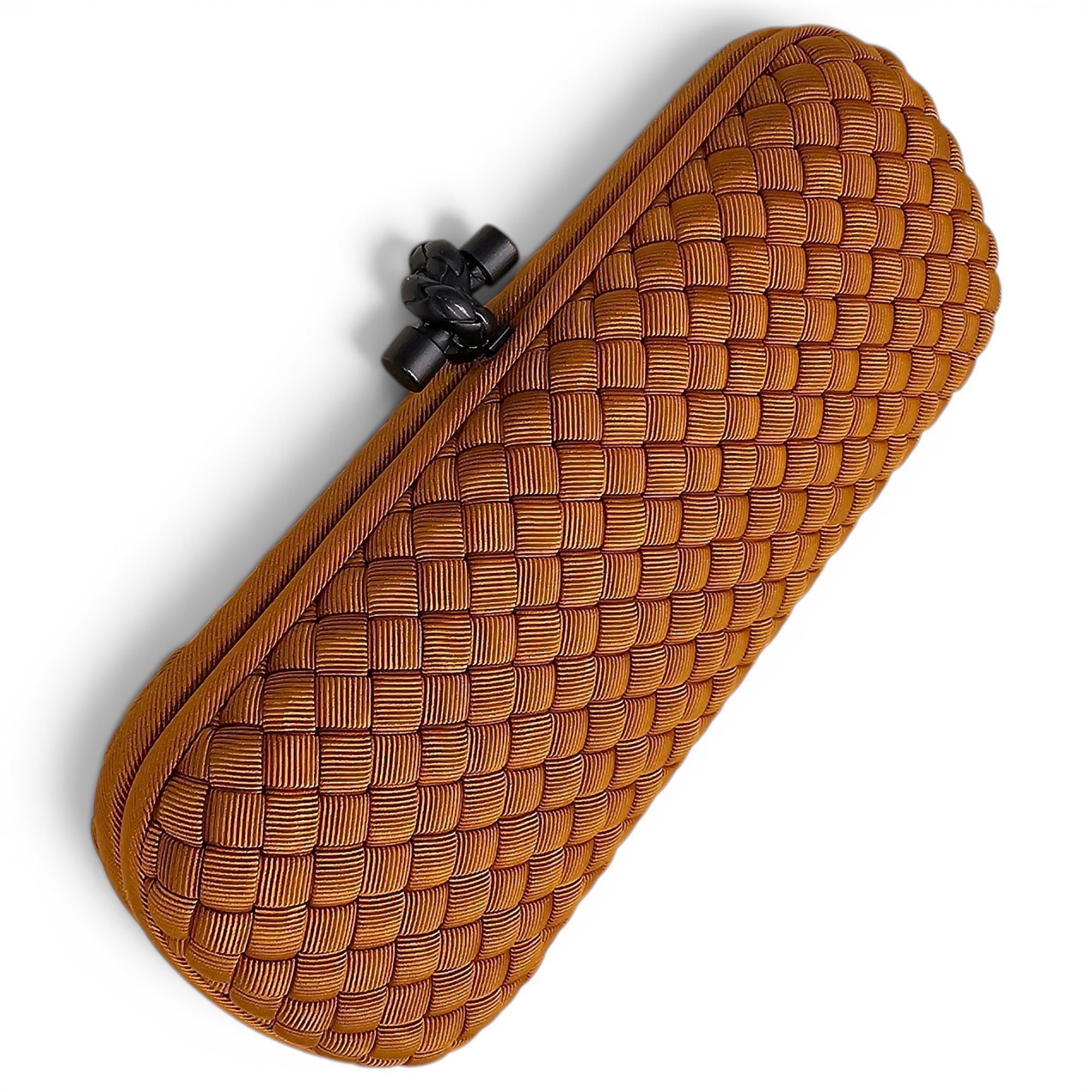 Pochette Knot silk clutch bag