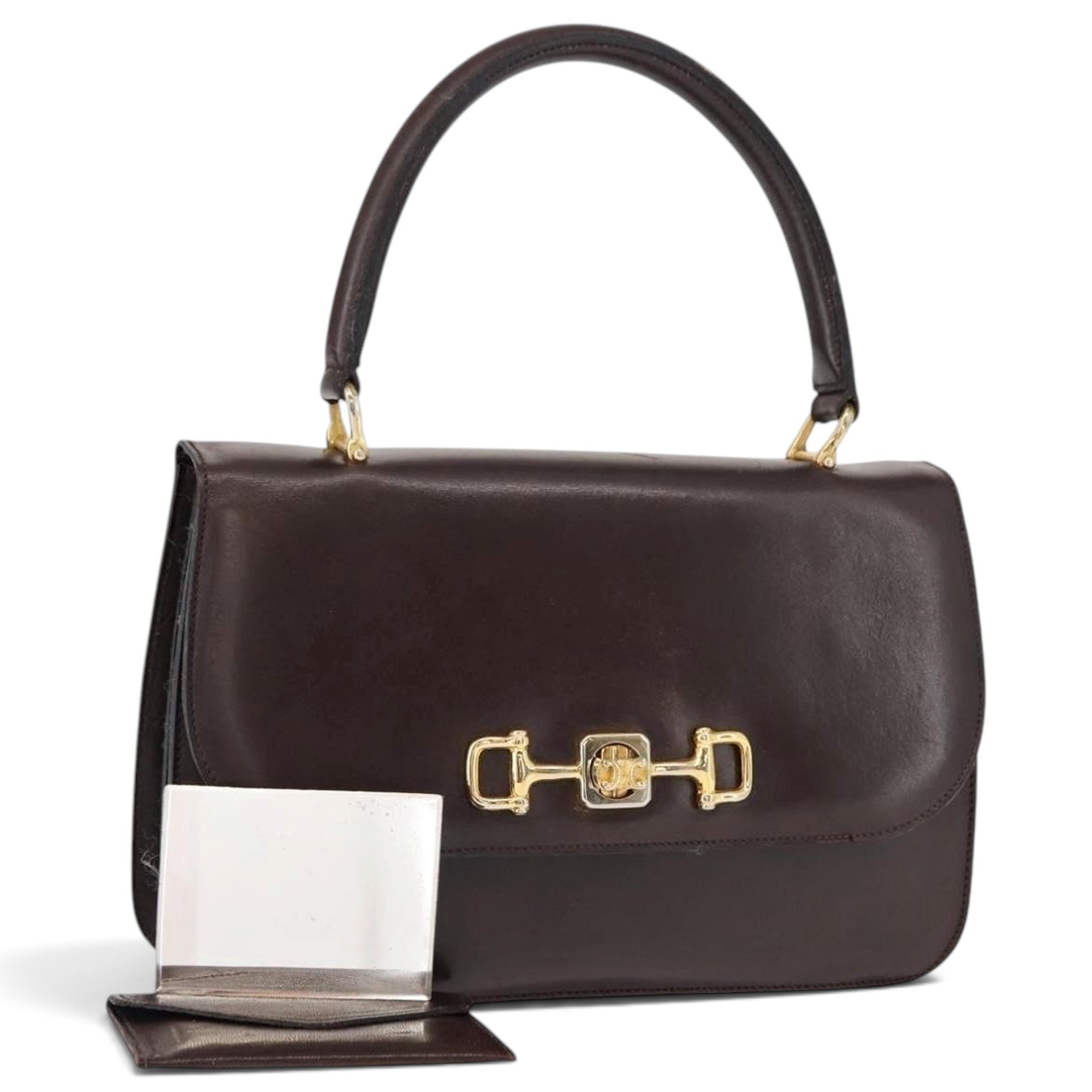 Leather handbag