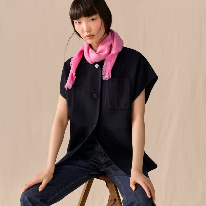 Rose Carreaux Scarf 80