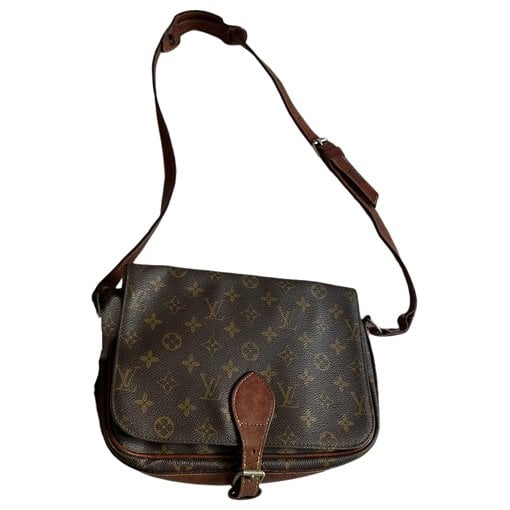 Cartouchière leather crossbody bag