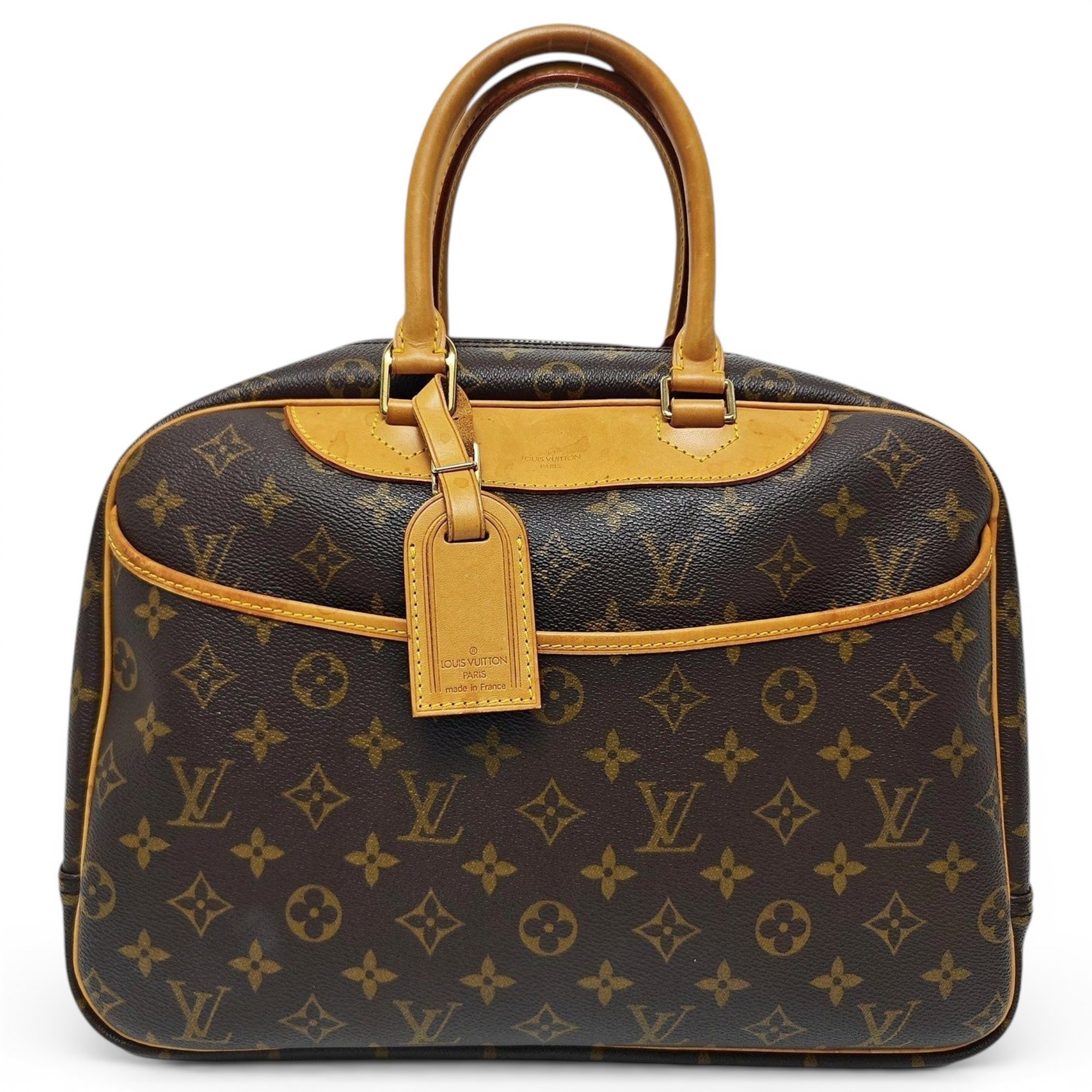 Deauville leather handbag