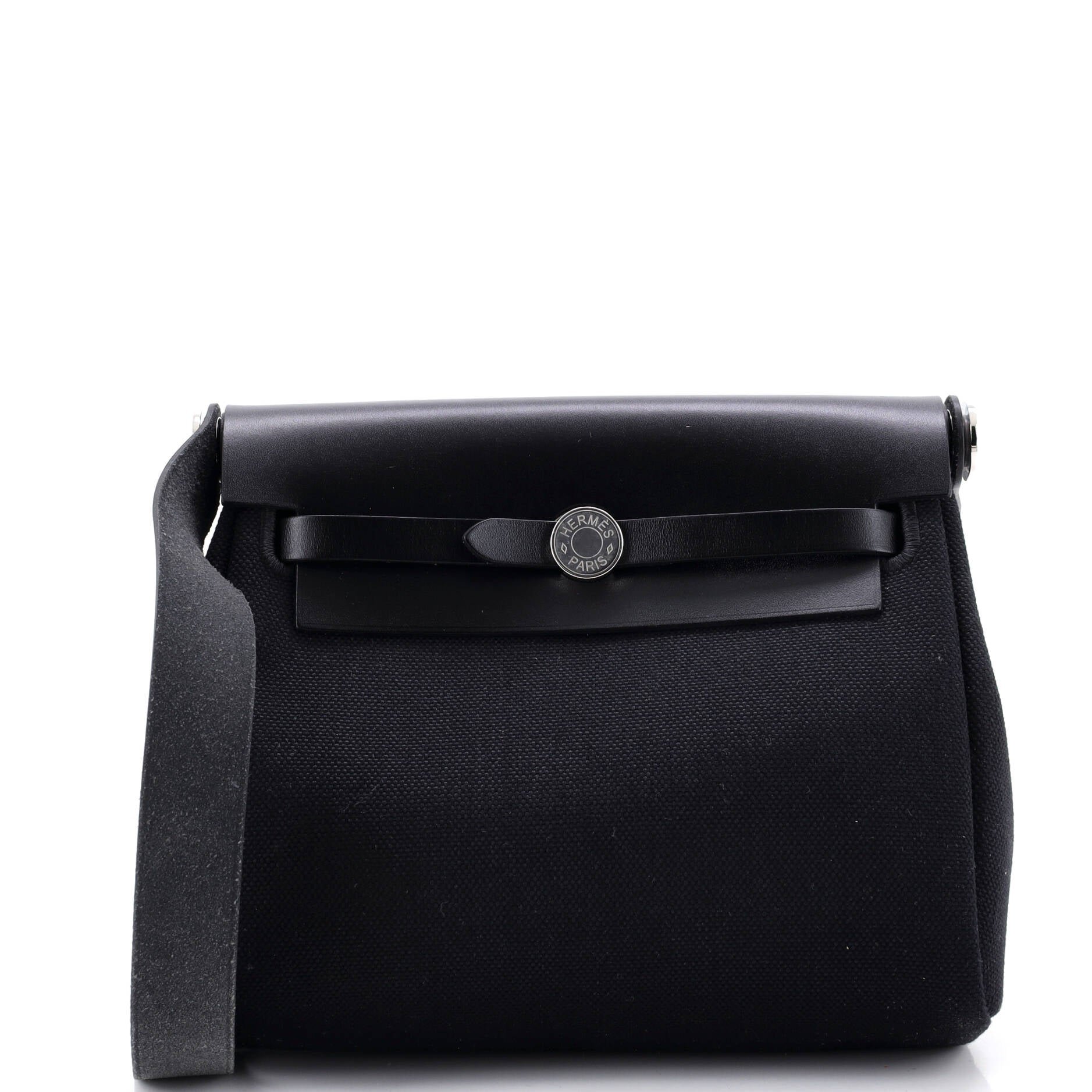 Hermes Herbag Zip Toile and Leather 20