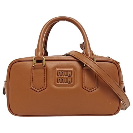 Arcadie leather handbag