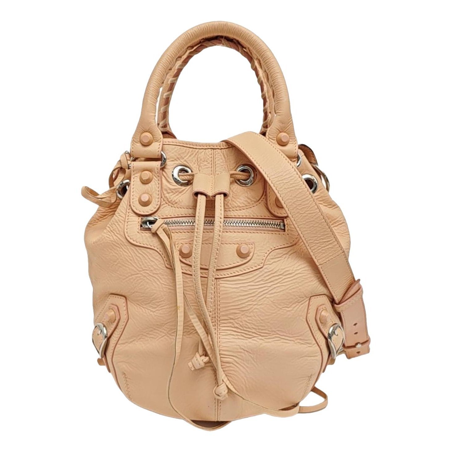 Leather handbag