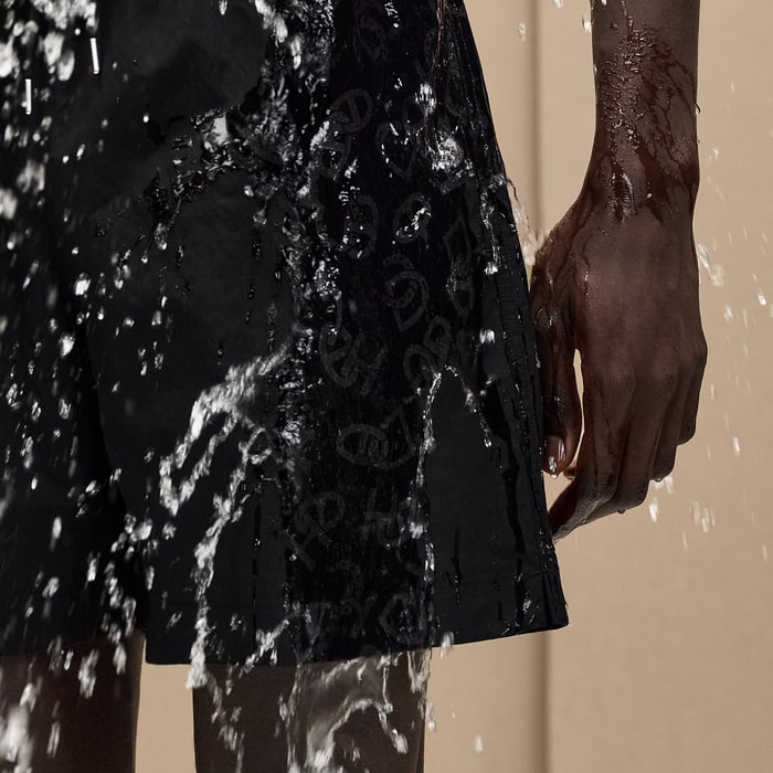 Noir "Lucky Charms Fantome" Swim Trunks