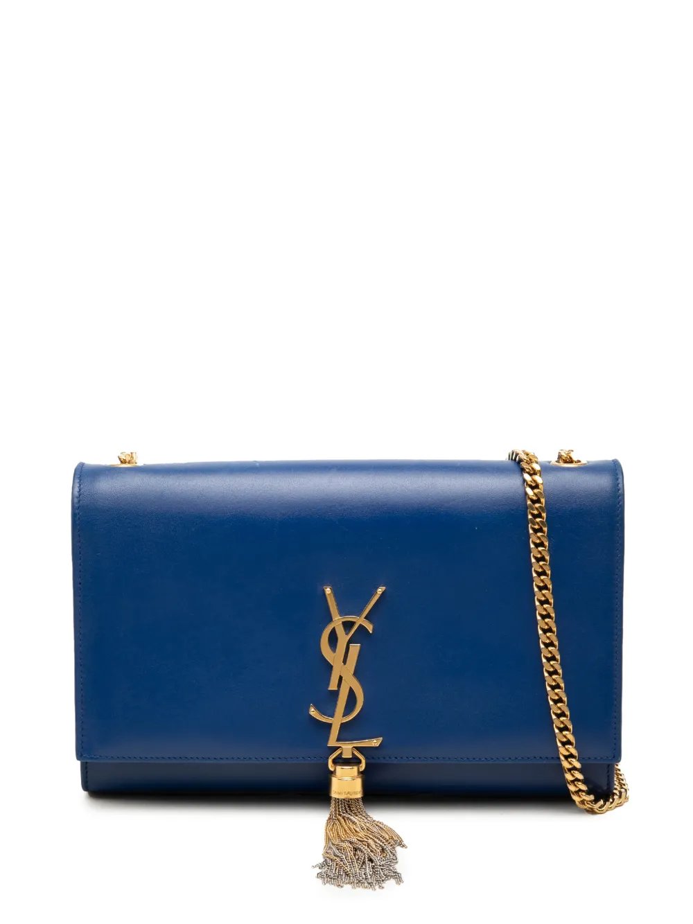 2015 Medium Smooth Calfskin Monogram Kate Tassel crossbody bag