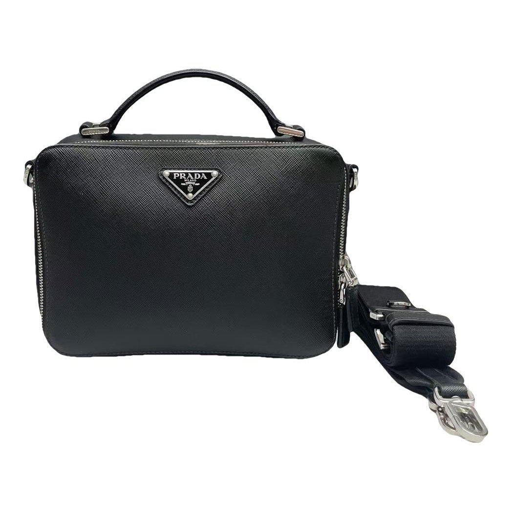 Leather crossbody bag