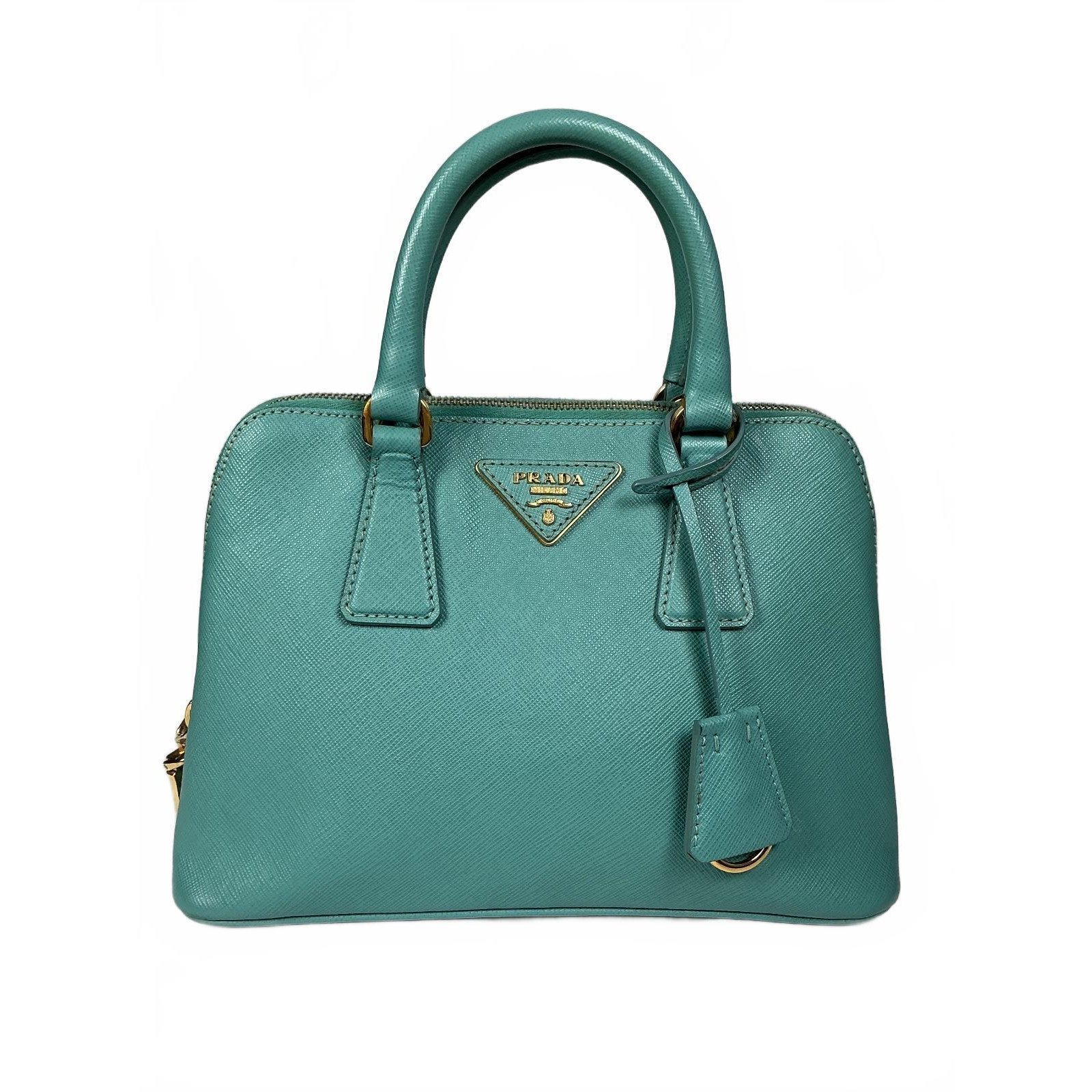 Promenade leather handbag