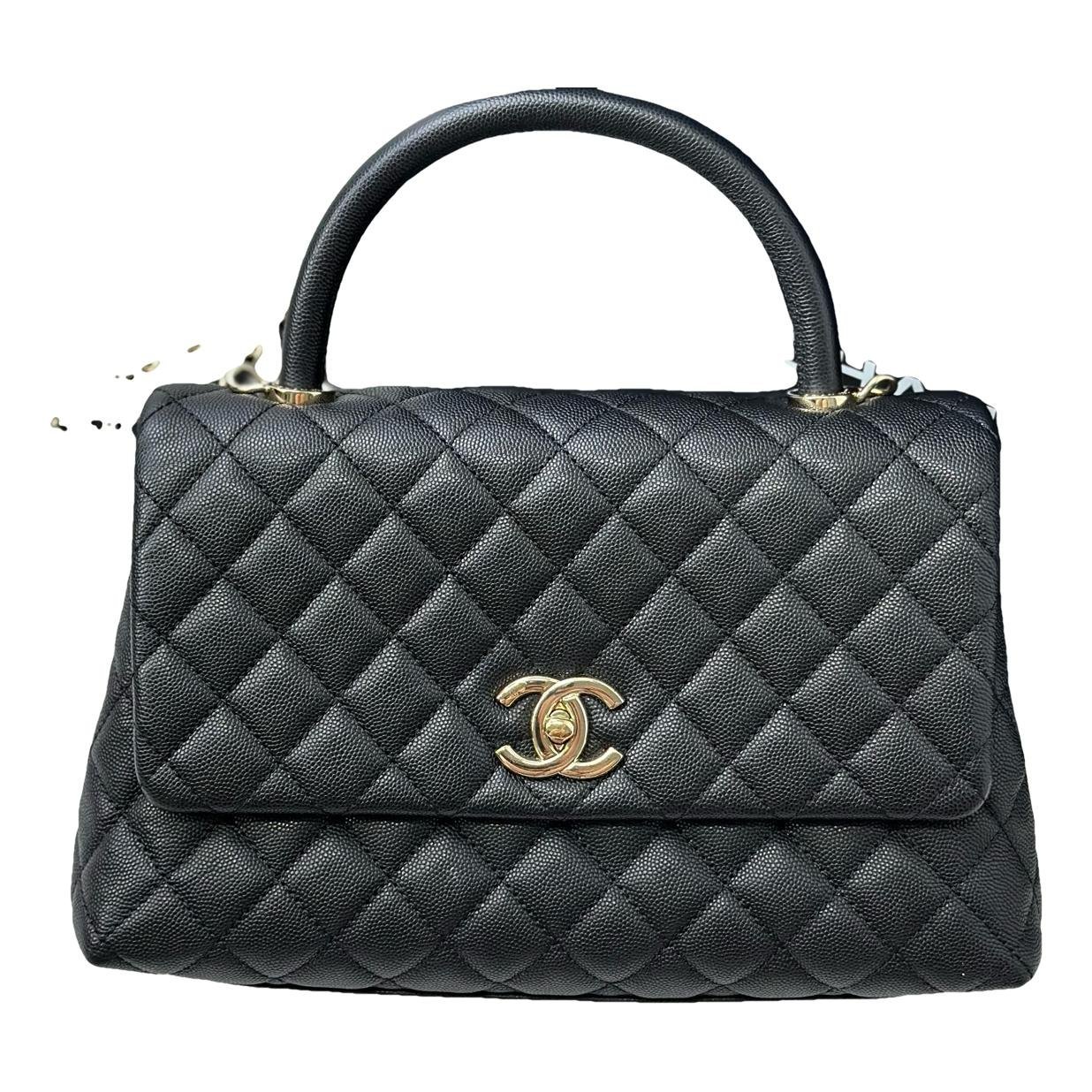 Coco Handle leather handbag